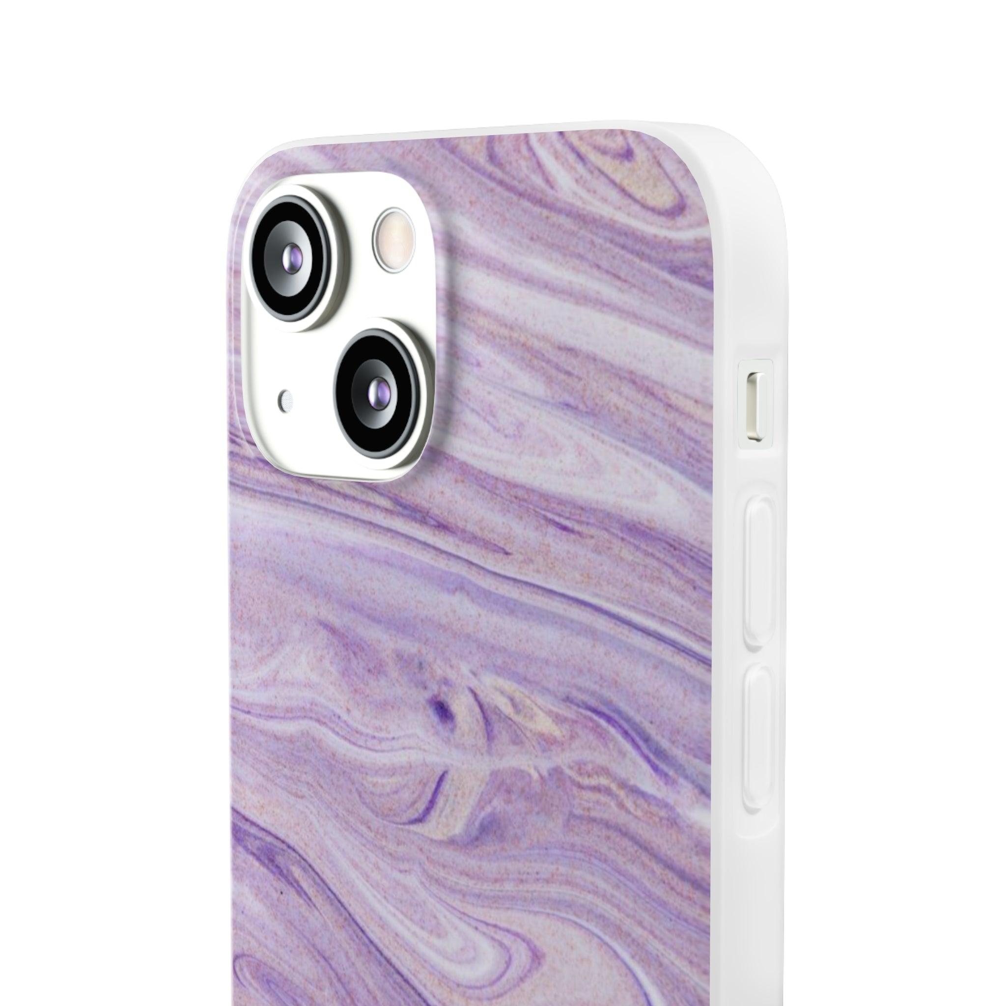 Purple Marble Slim - PrettyKase