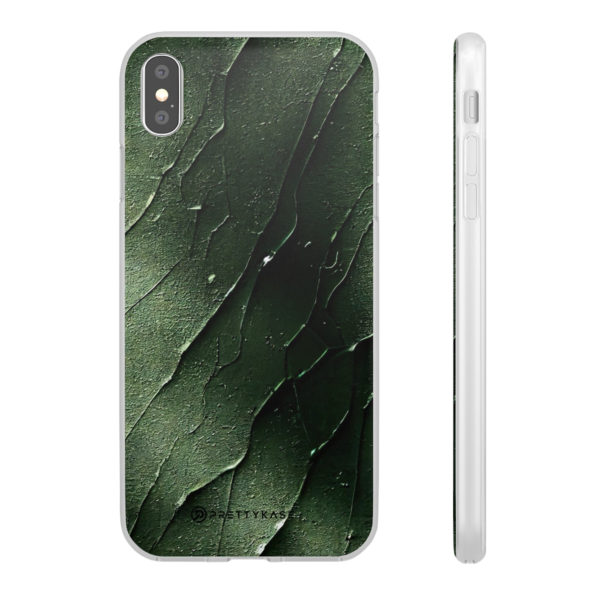 Green Iron Background Metal Slim