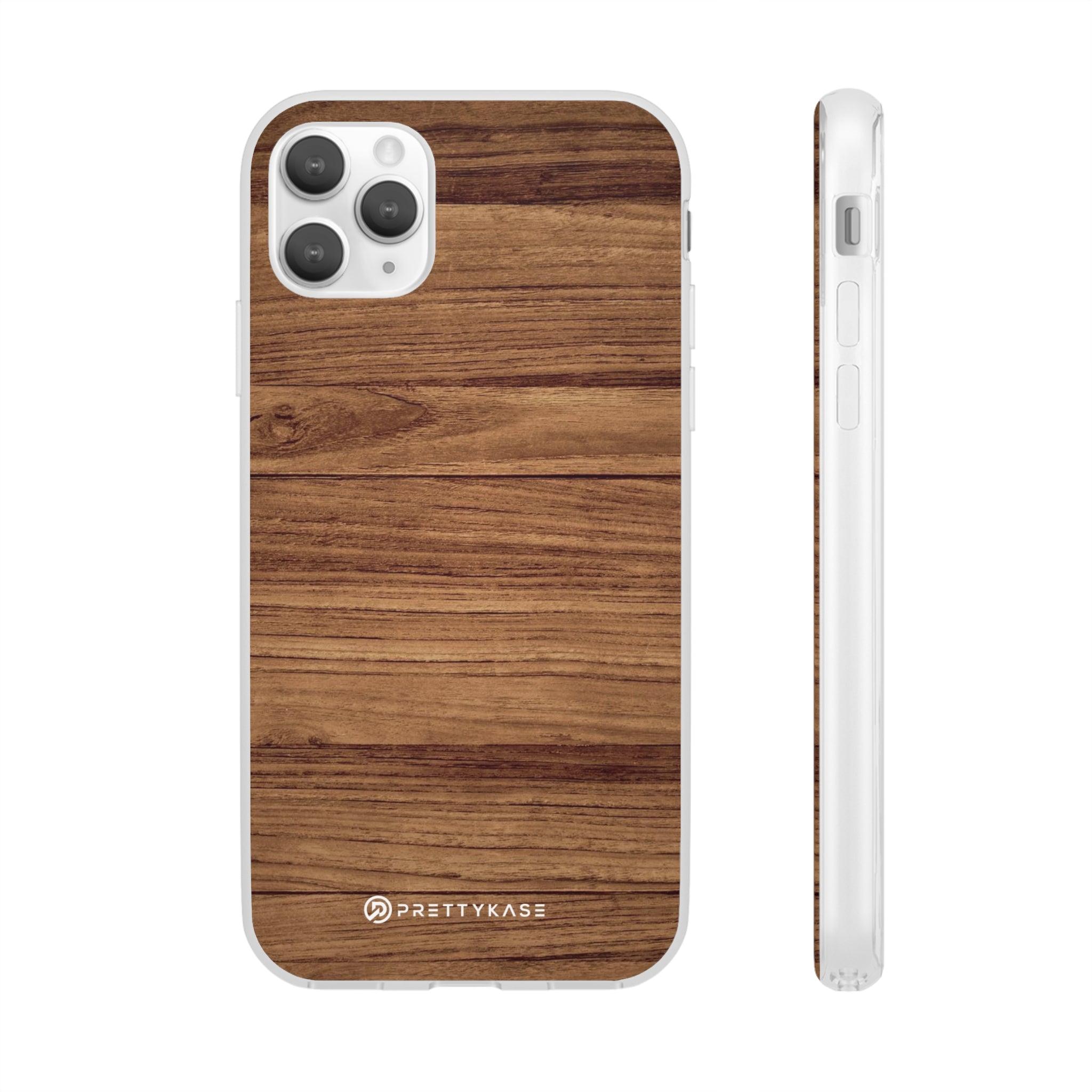 Wooden Brown Slim - PrettyKase