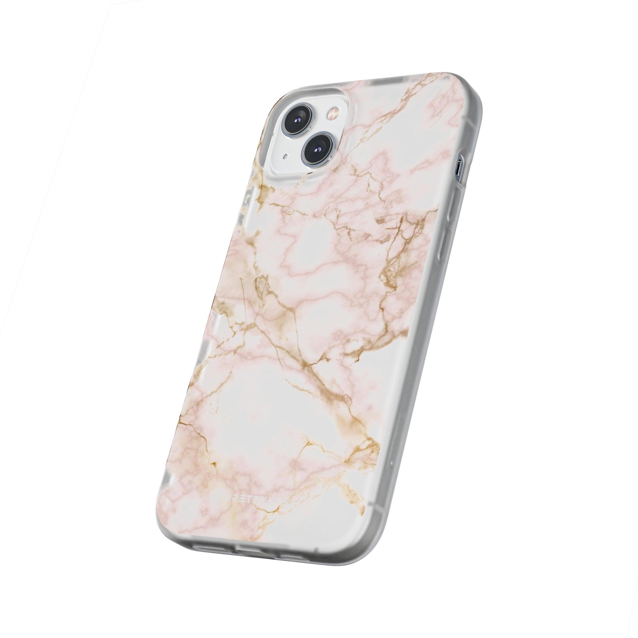 Golden Rosed Marble Slim - PrettyKase