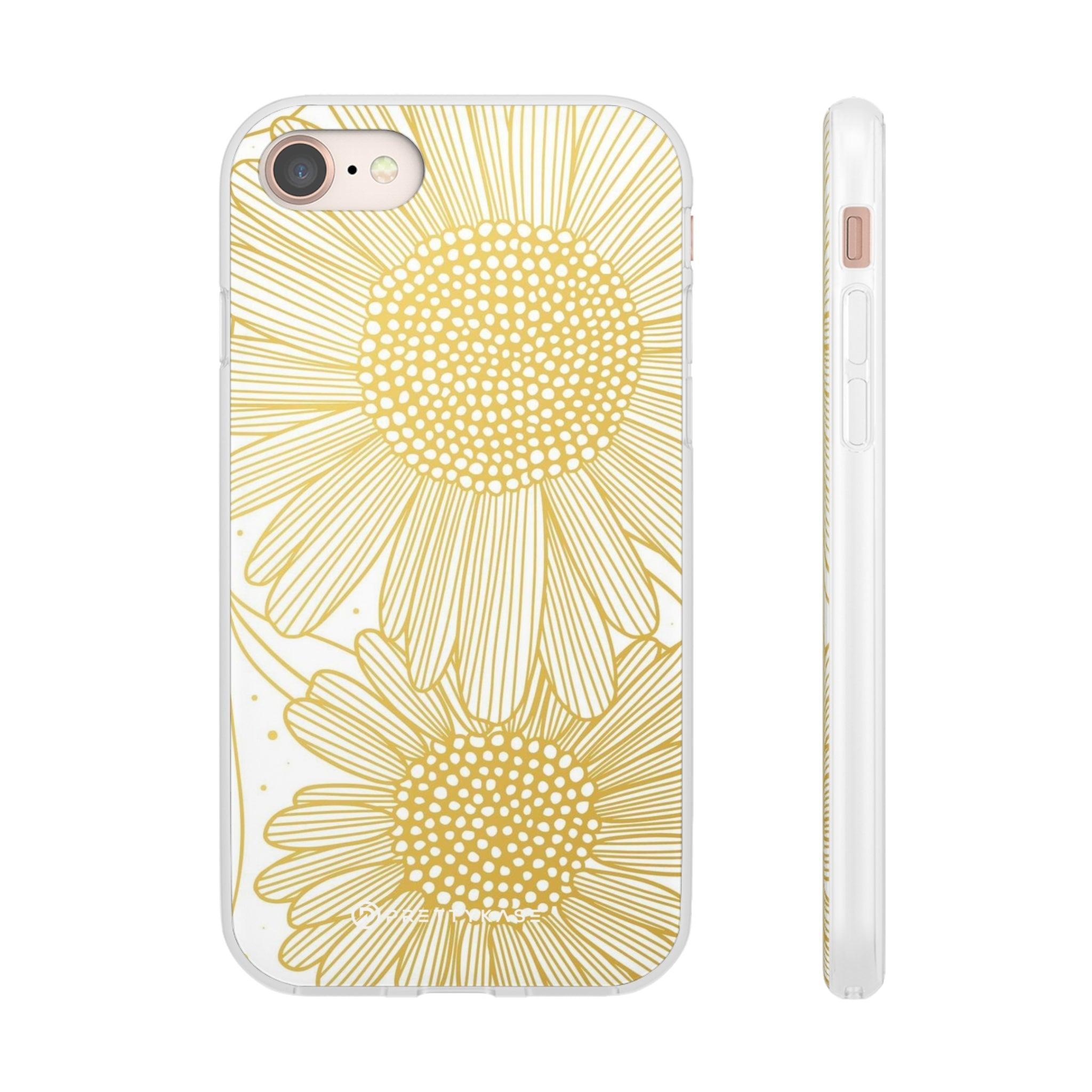 White Sun Flower Slim - PrettyKase