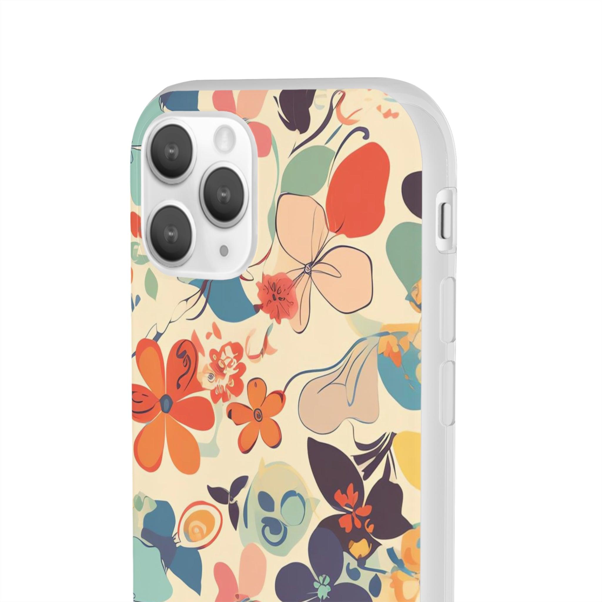 Seamless Floral Pattern Slim - PrettyKase