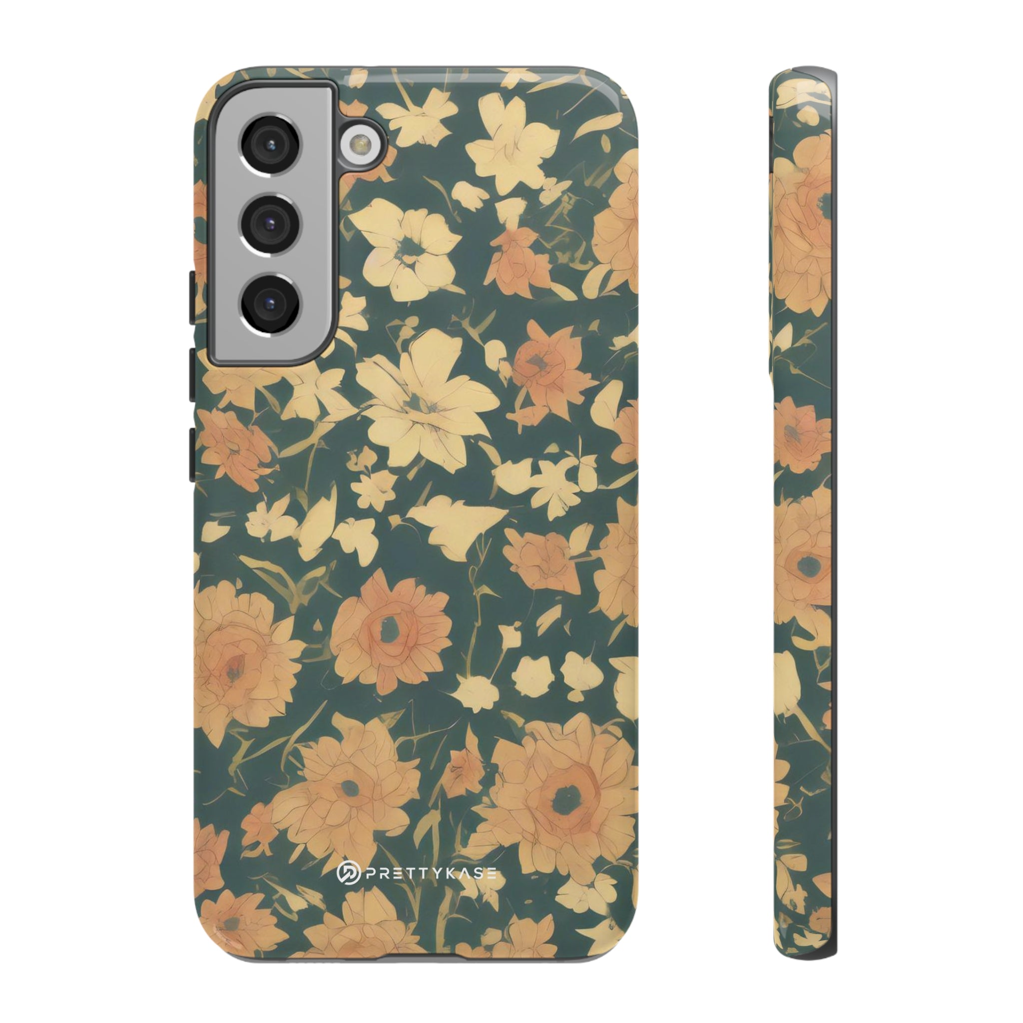 Floral vert olive