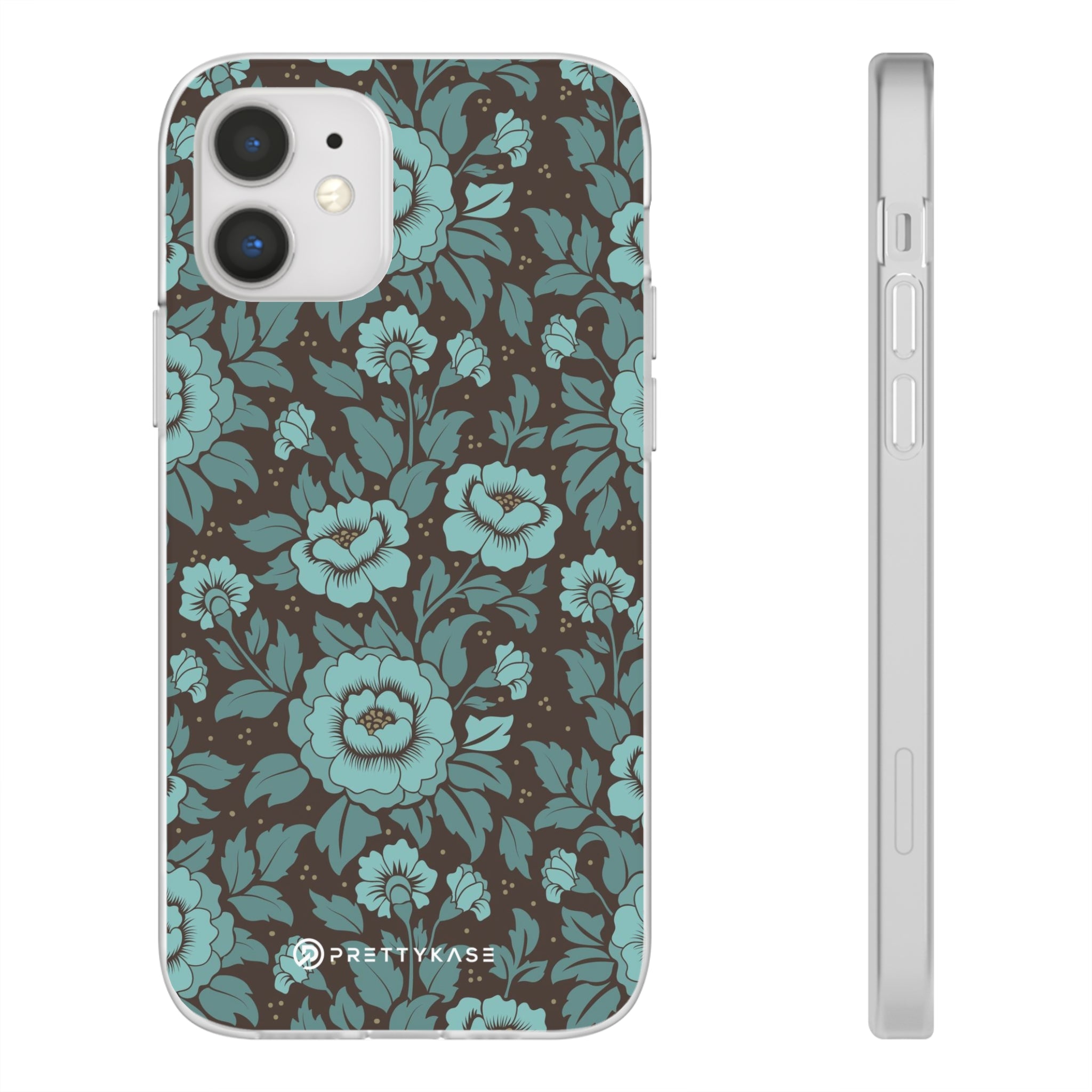 Turquoise floral Slim