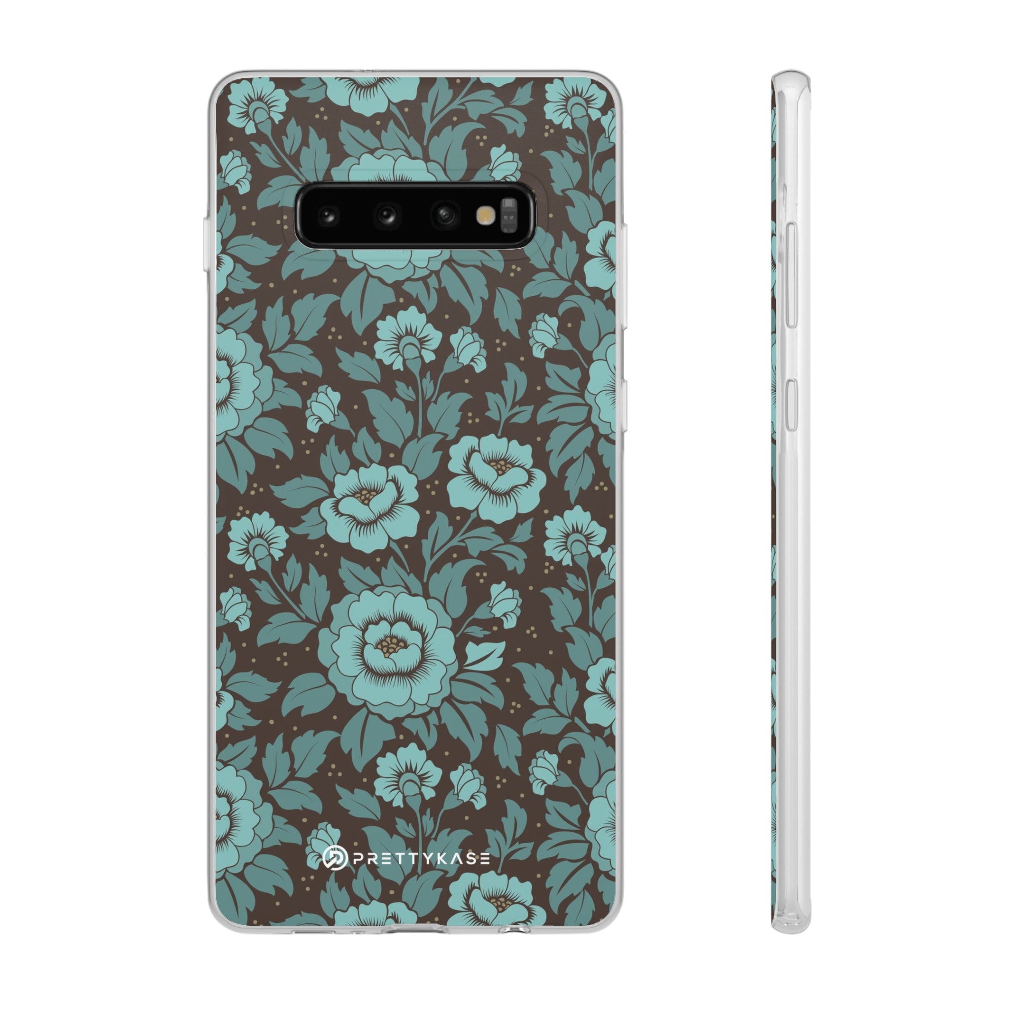 Turquoise floral Slim