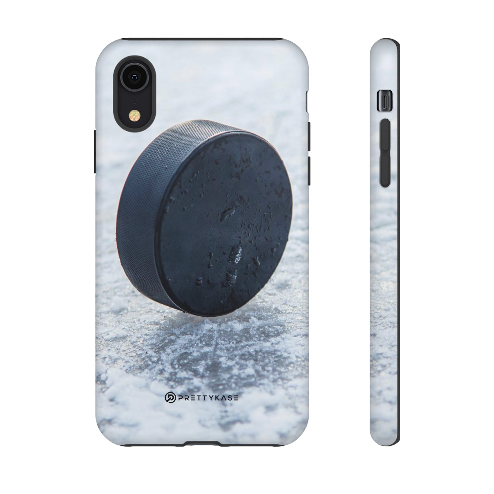 Black Hockey Puck