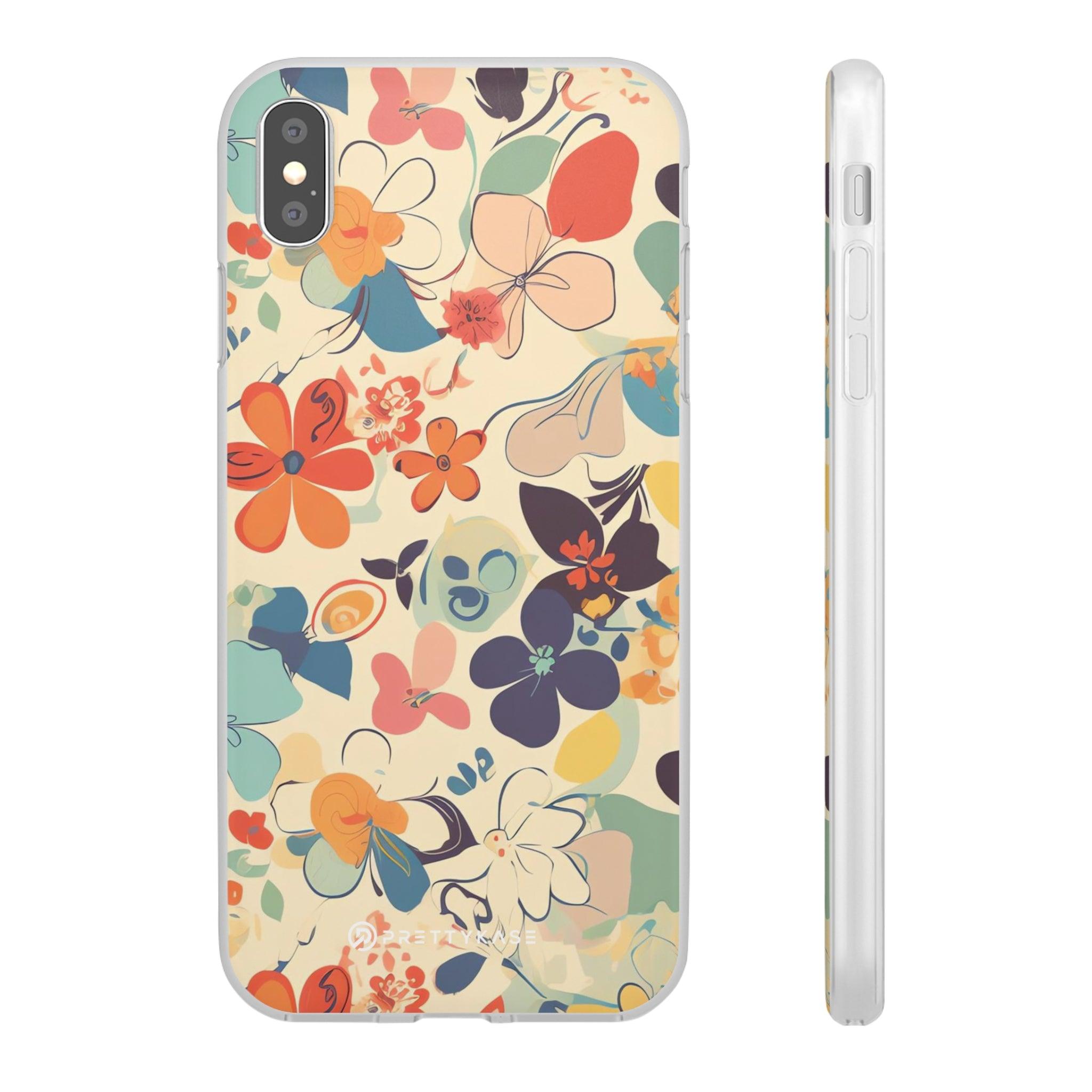 Seamless Floral Pattern Slim - PrettyKase