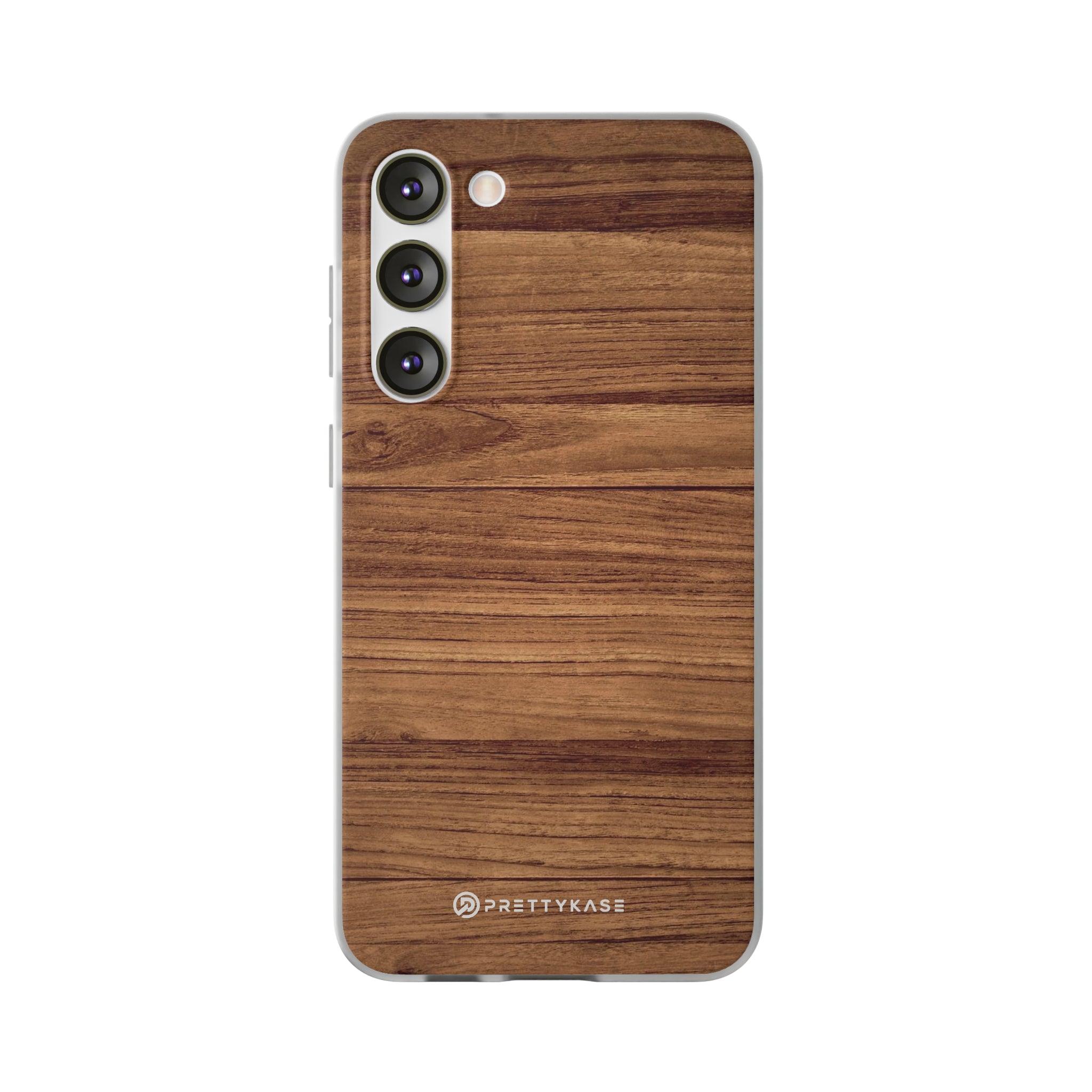 Wooden Brown Slim - PrettyKase