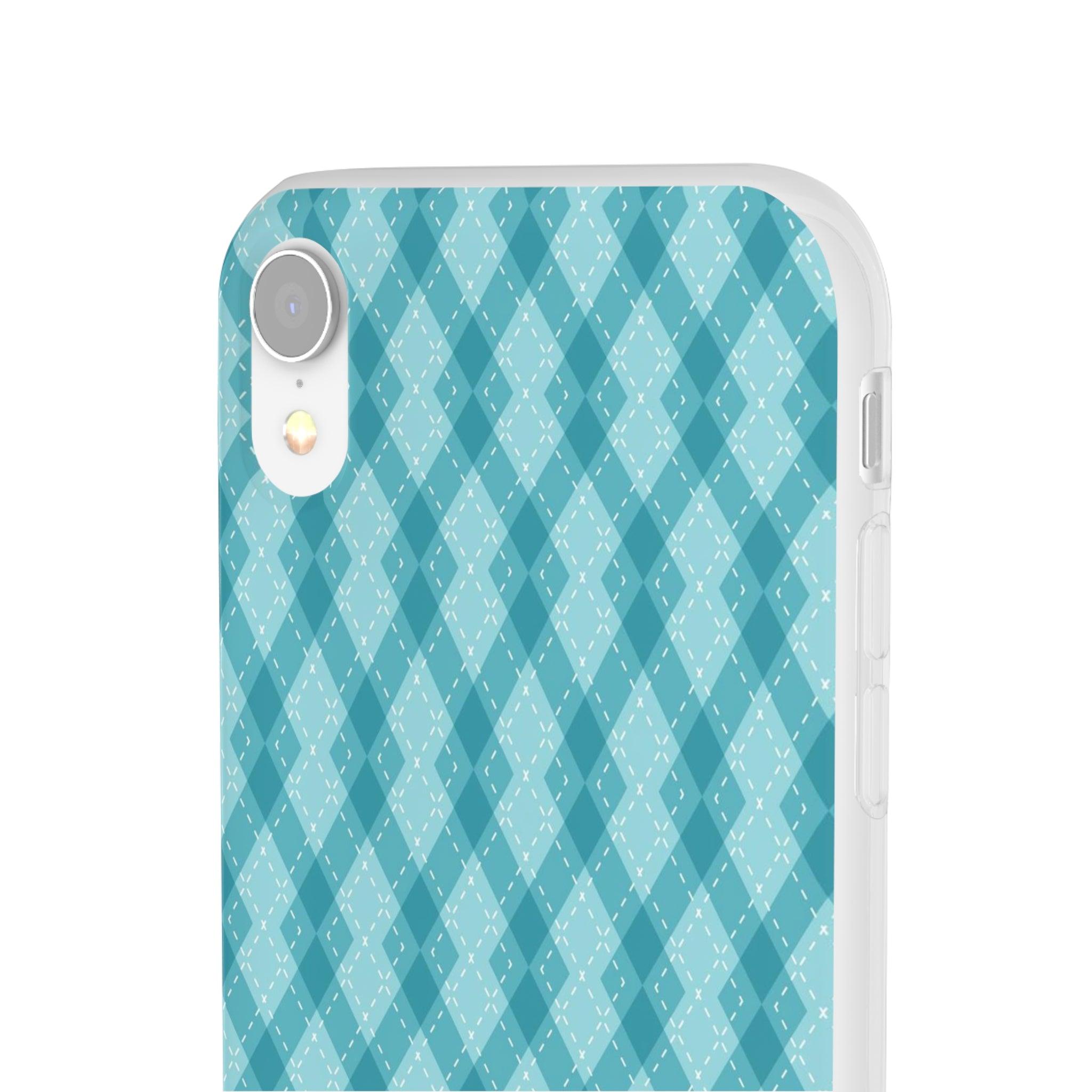 Argyle Teal Slim - PrettyKase