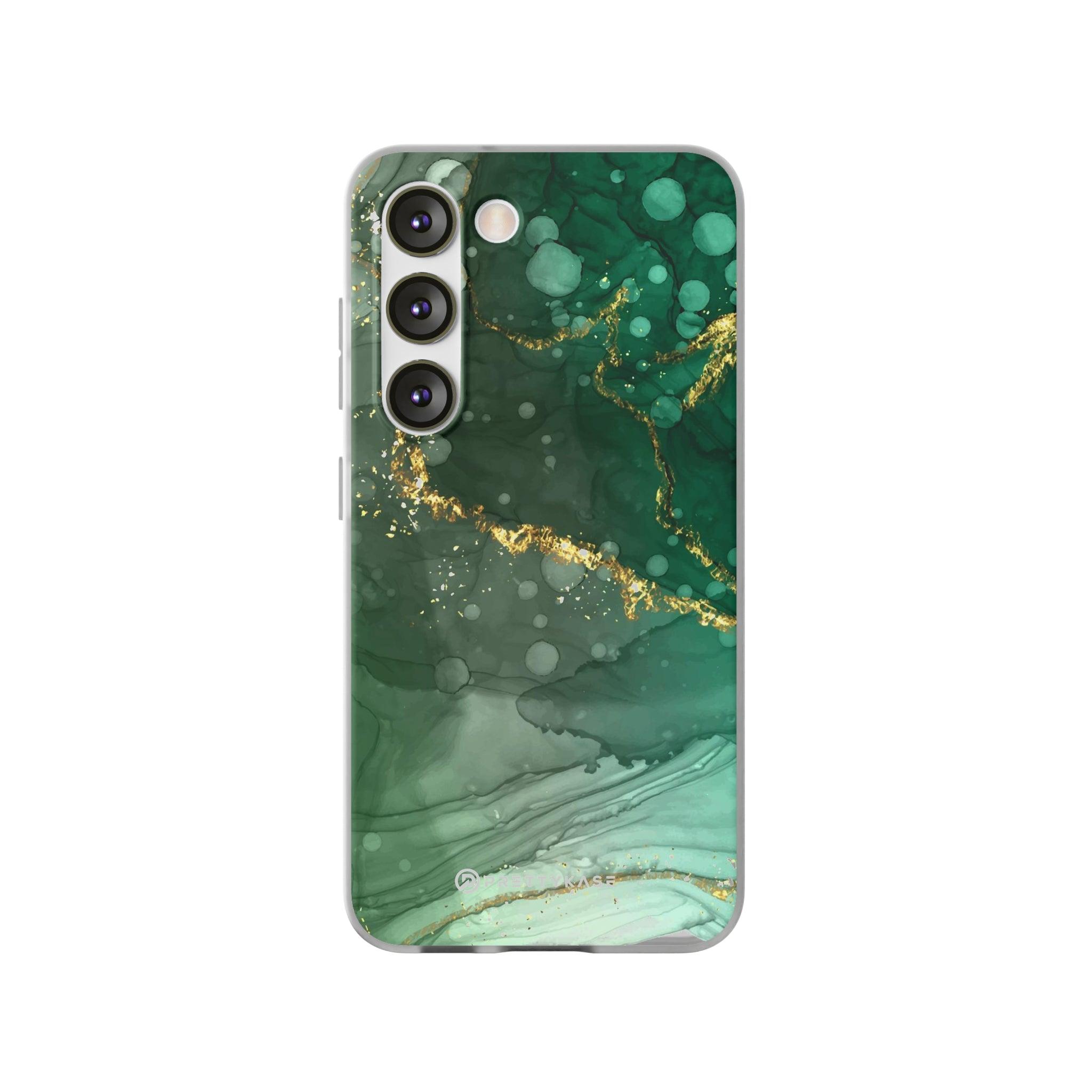 Gold Jade Green Slim - PrettyKase