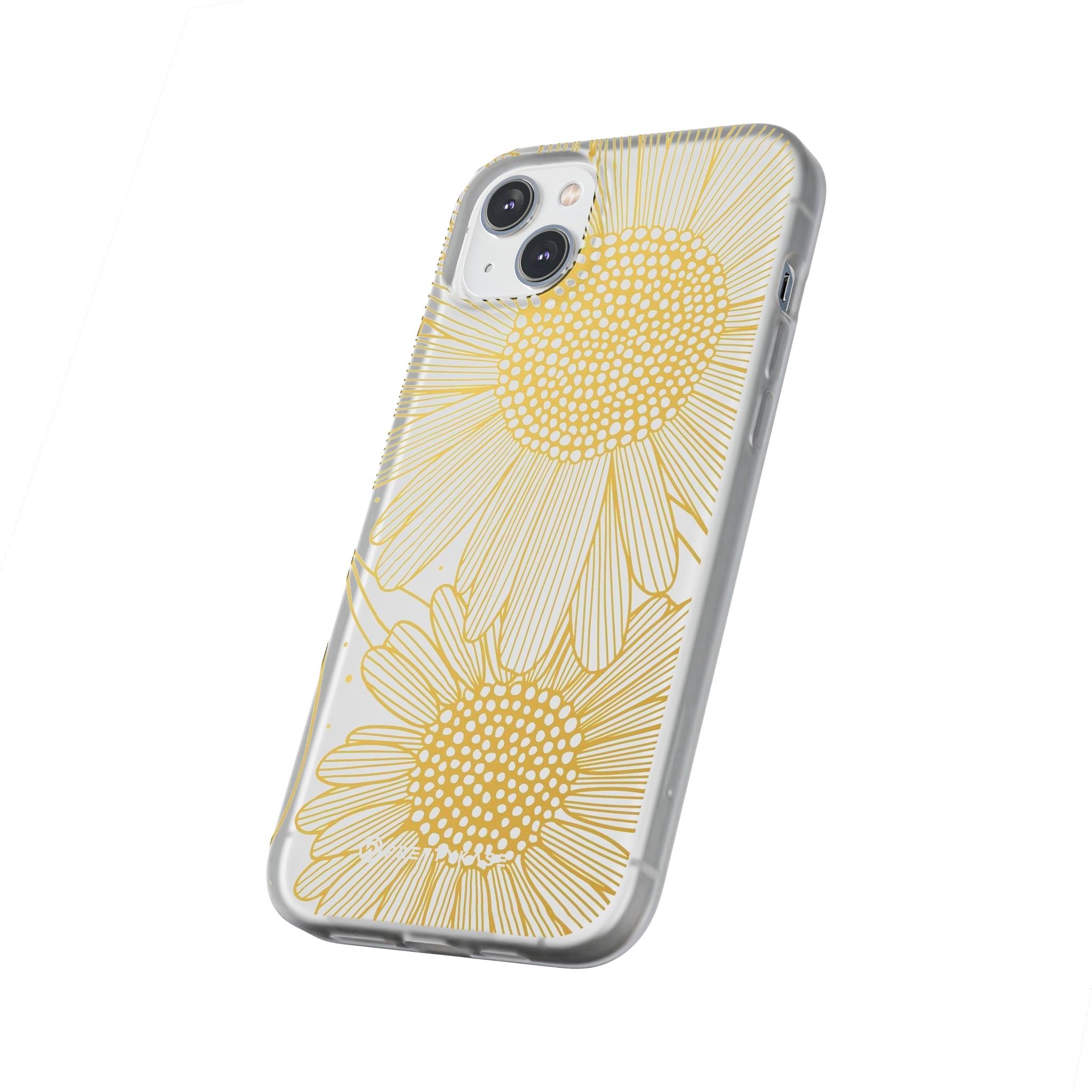 White Sun Flower Slim - PrettyKase