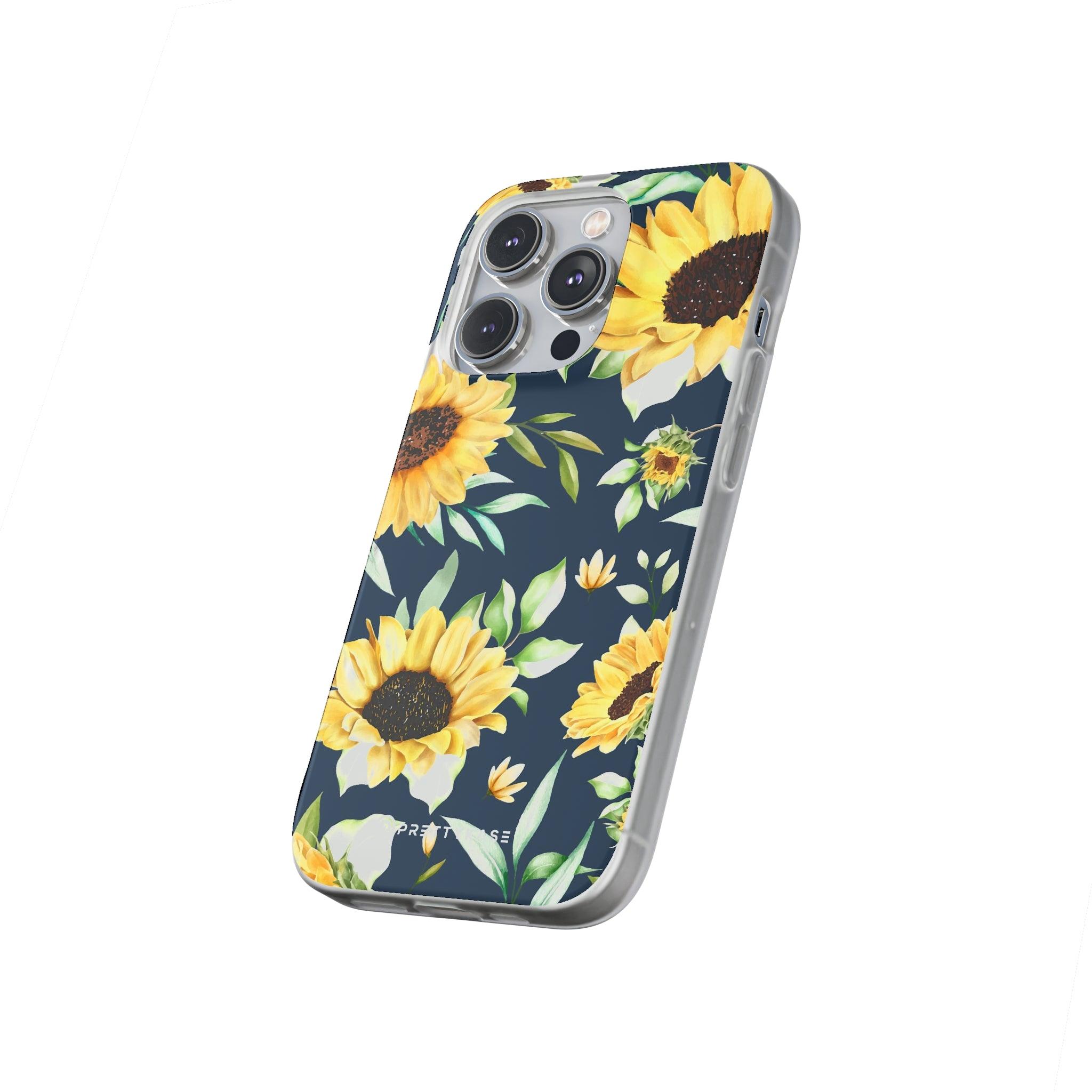 Yellow Floral Evening Slim - PrettyKase