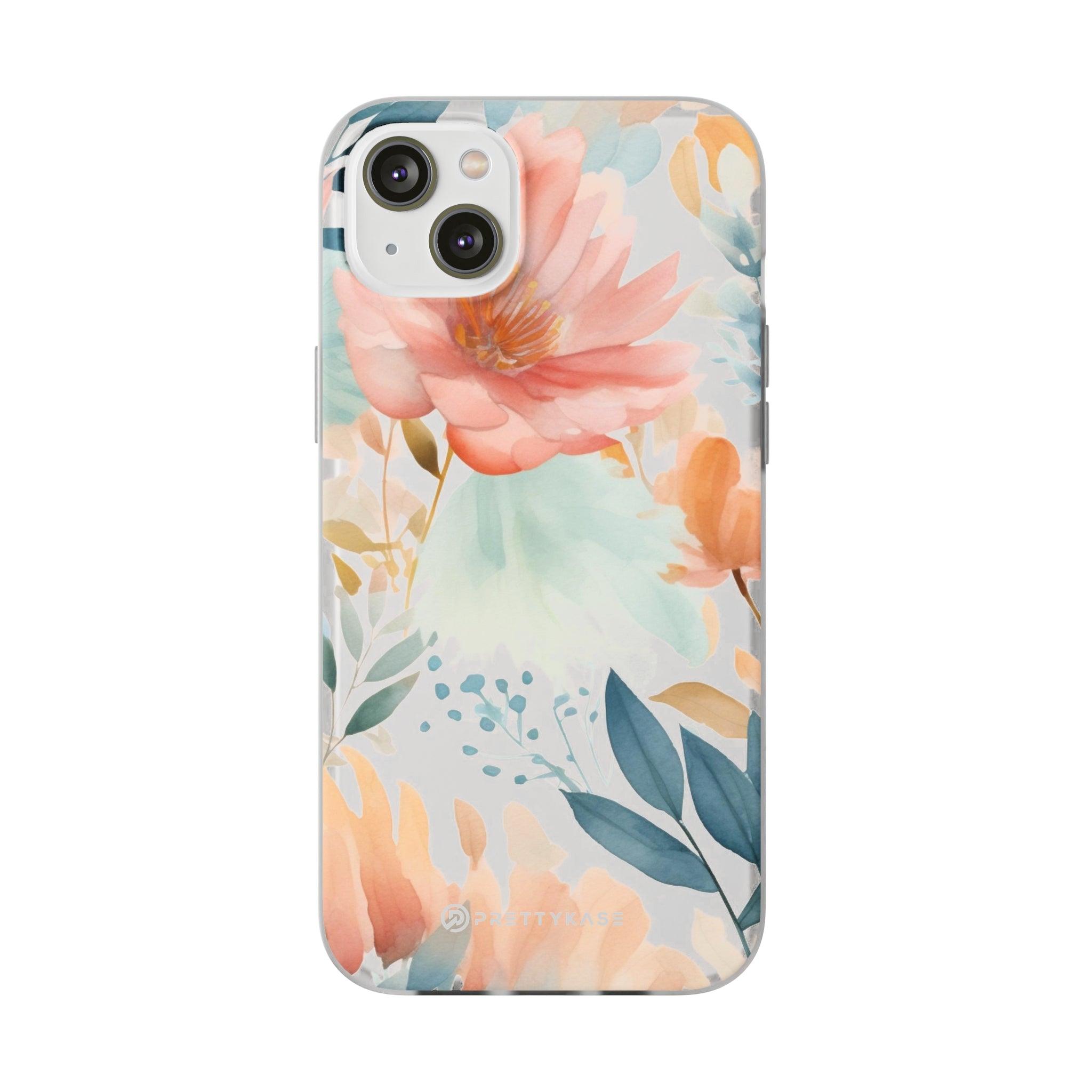 Cute Floral Pattern Slim - PrettyKase