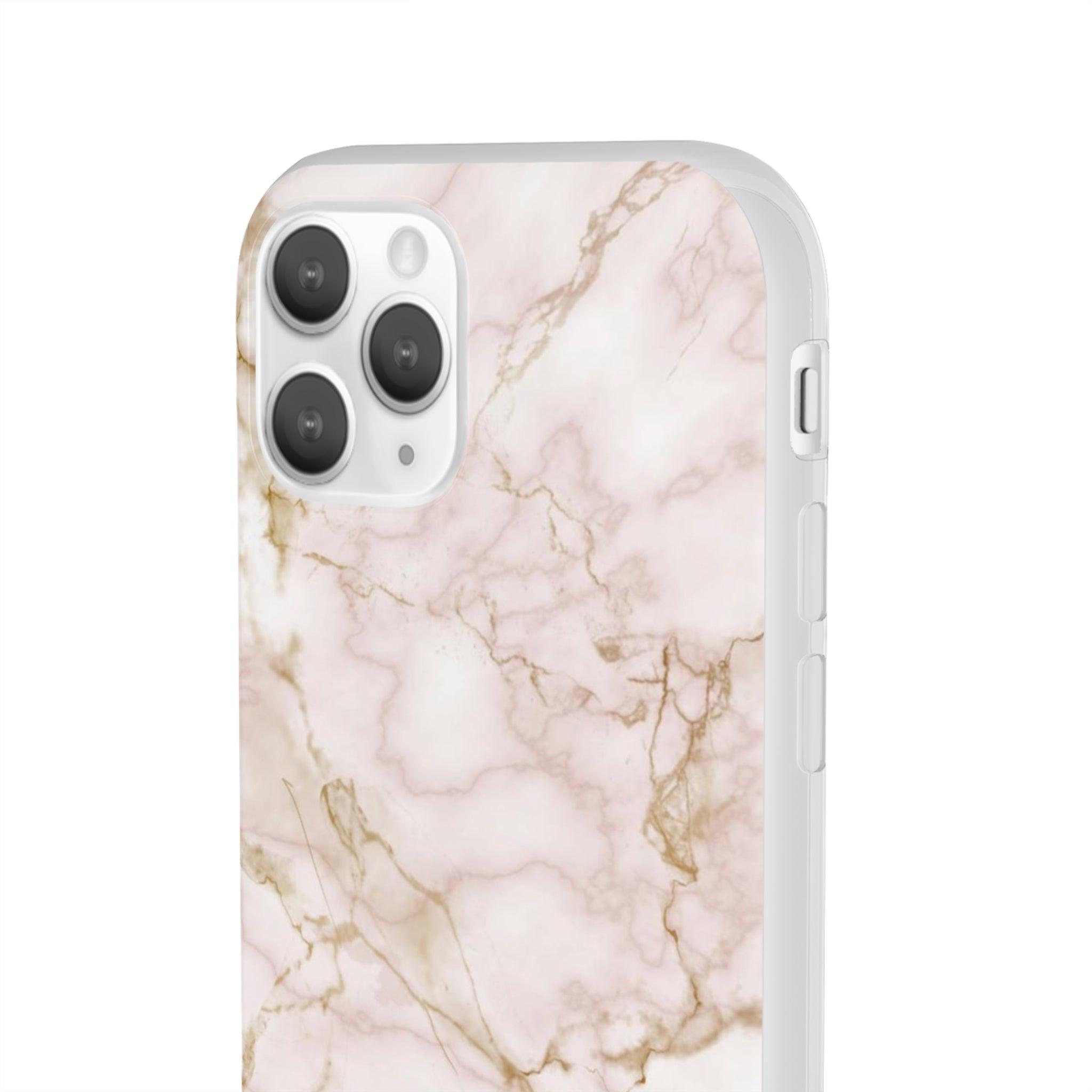 Golden Rosed Marble Slim - PrettyKase