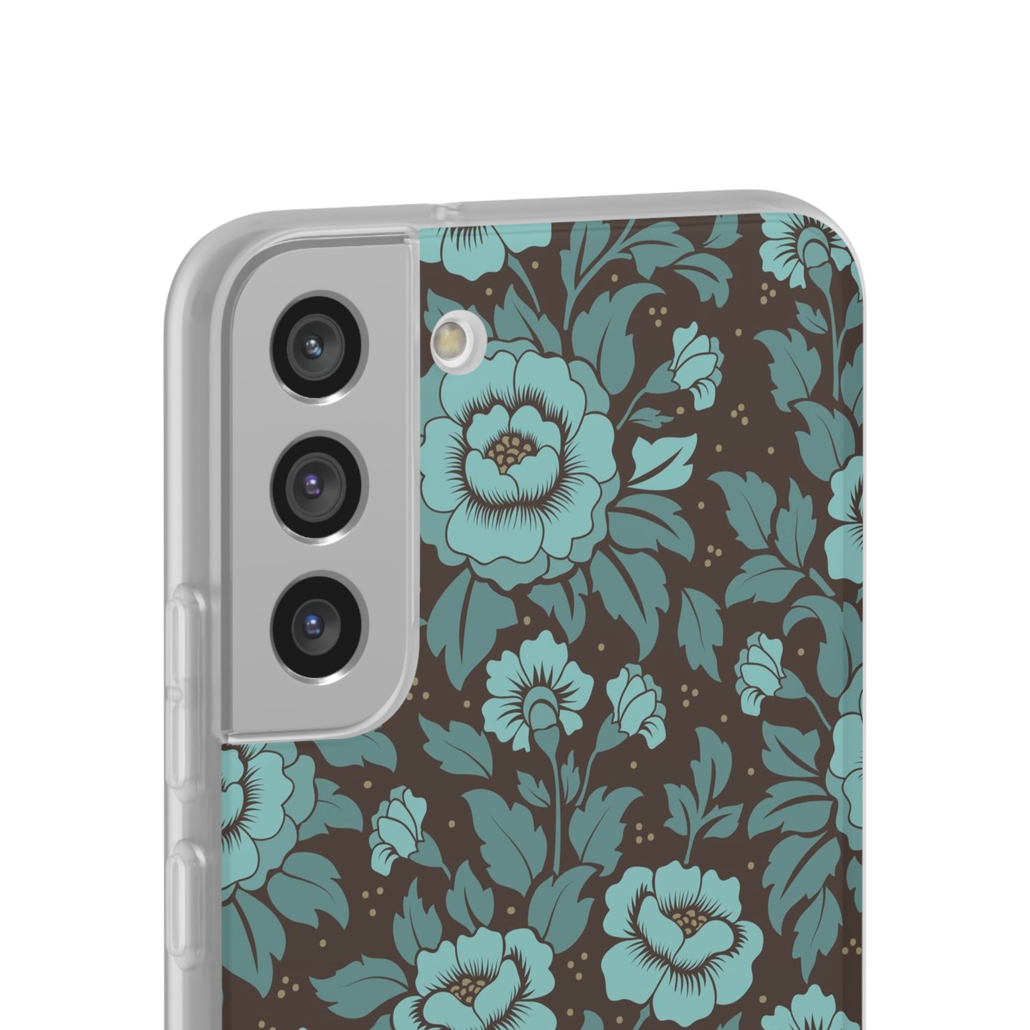 Turquoise floral Slim