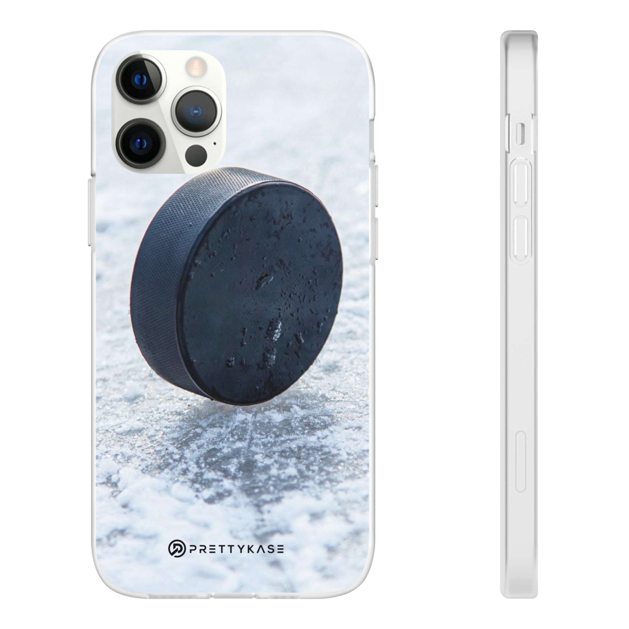 Black Hockey Puck Slim