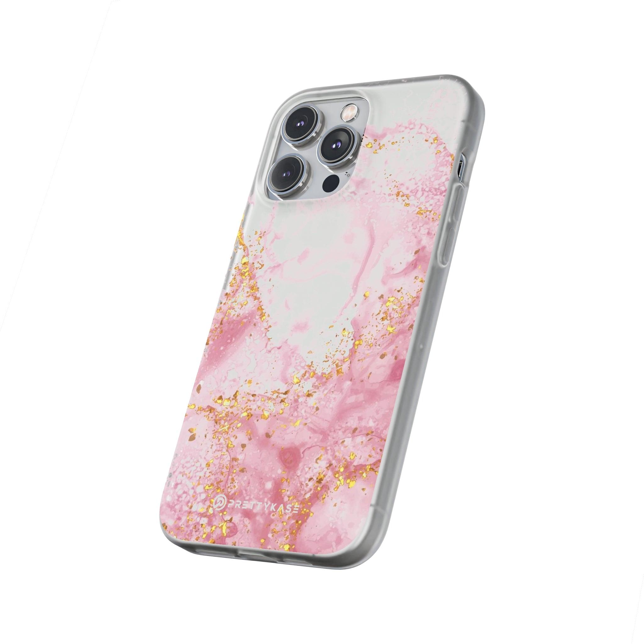 Bubble Gum Marble Slim - PrettyKase