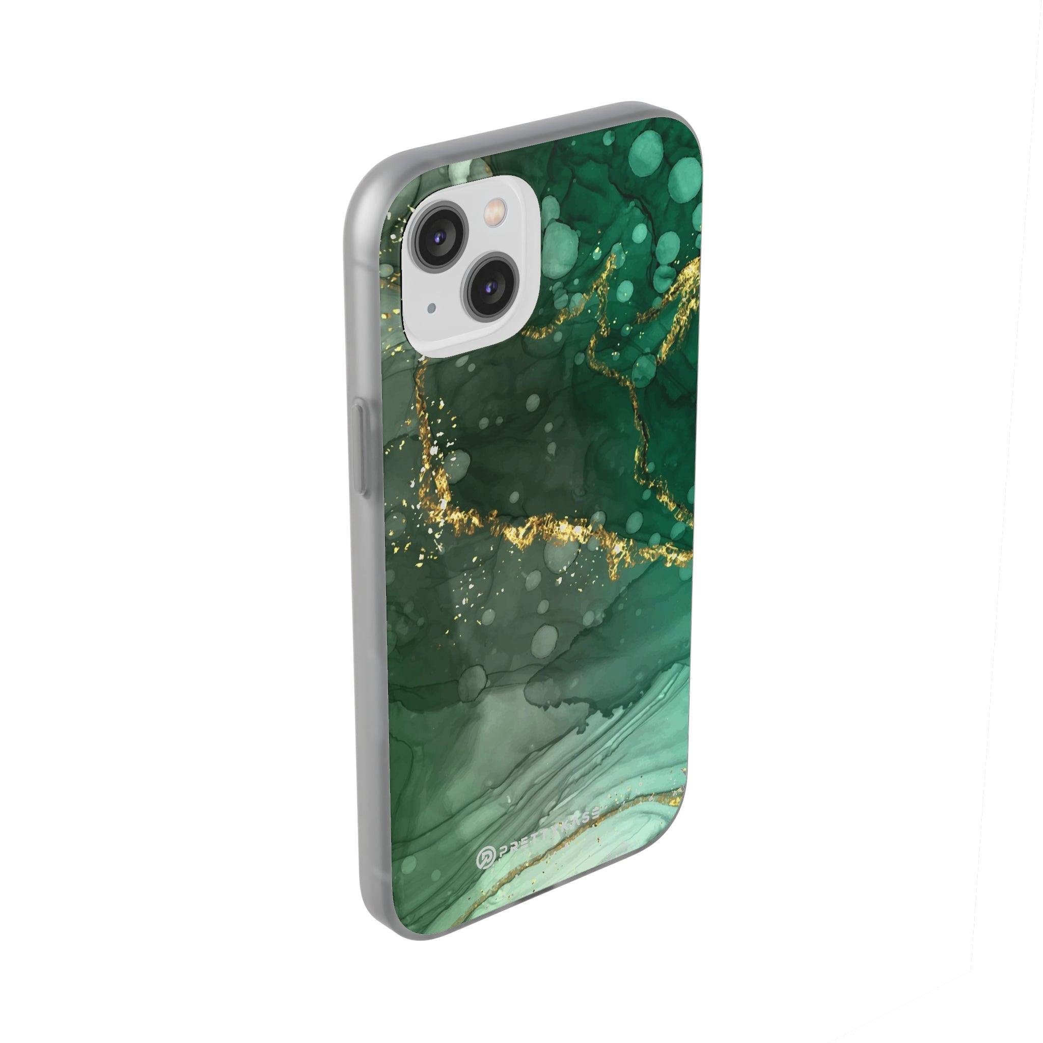 Gold Jade Green Slim - PrettyKase