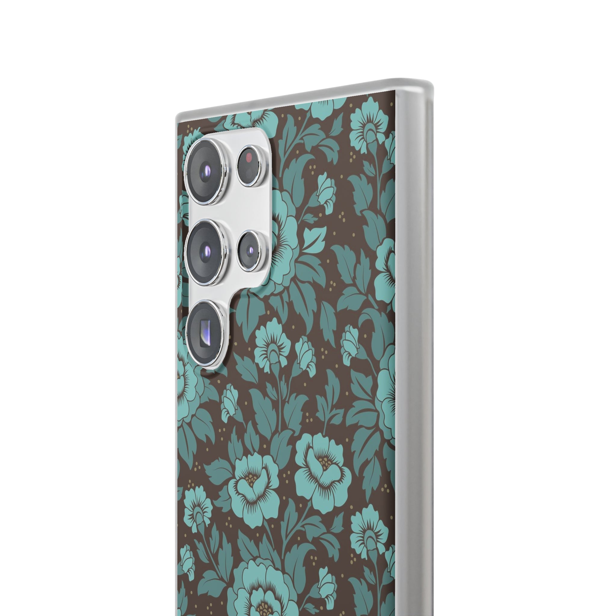 Turquoise floral Slim