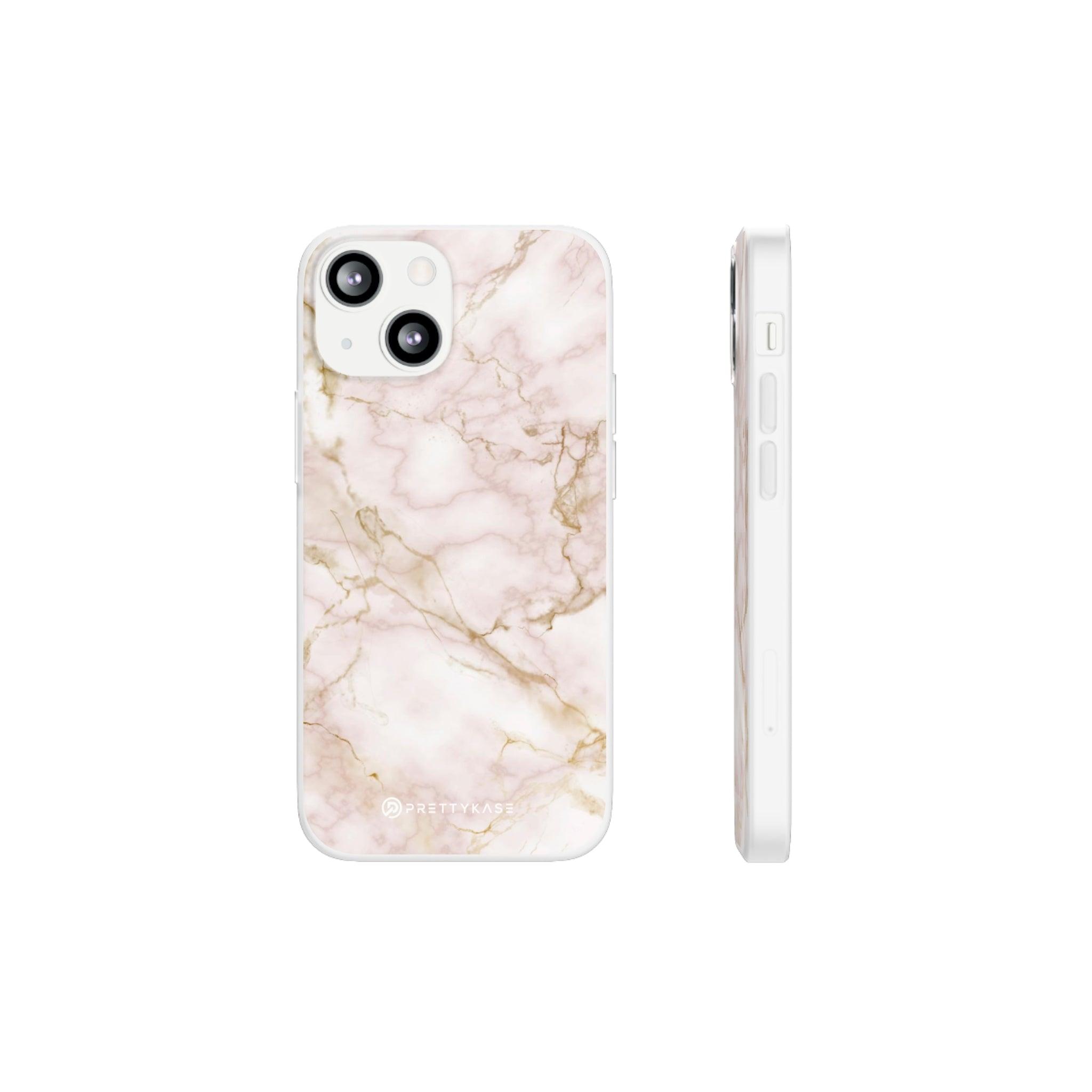 Golden Rosed Marble Slim - PrettyKase