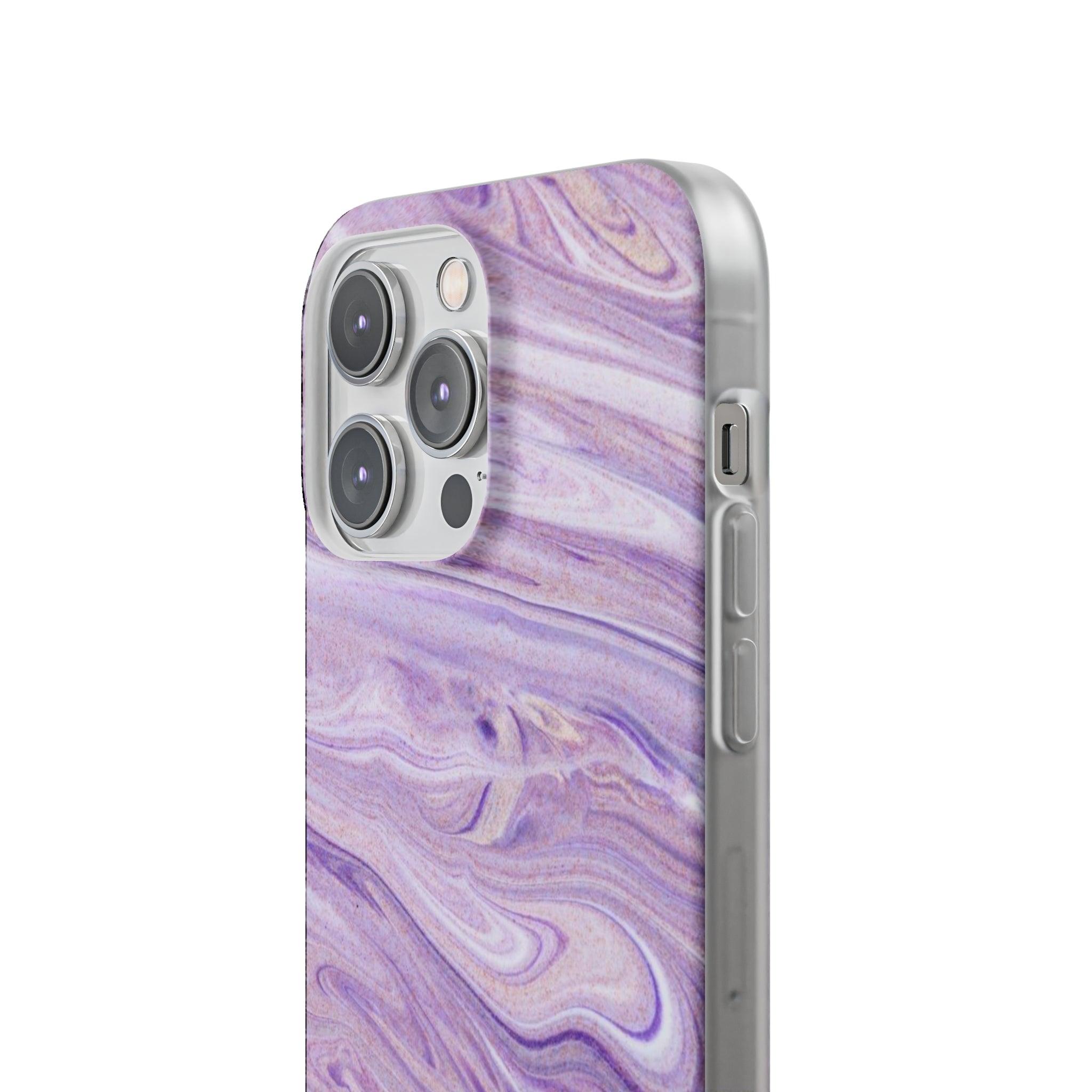 Purple Marble Slim - PrettyKase