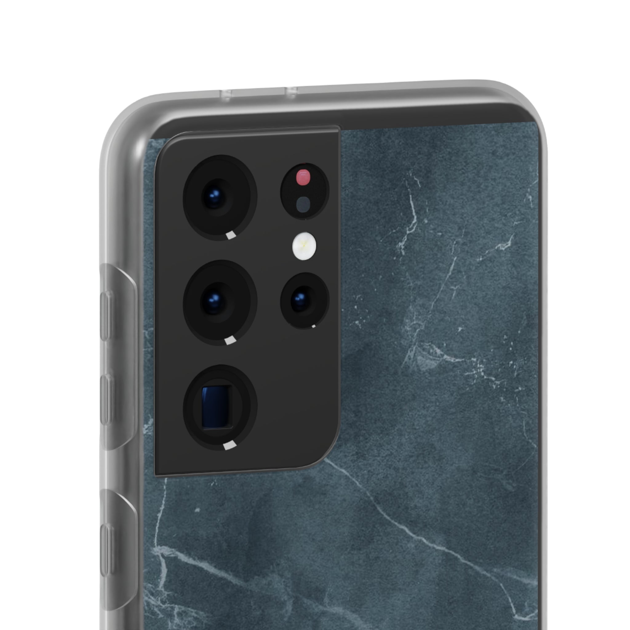 Grey Blue Marble Slim