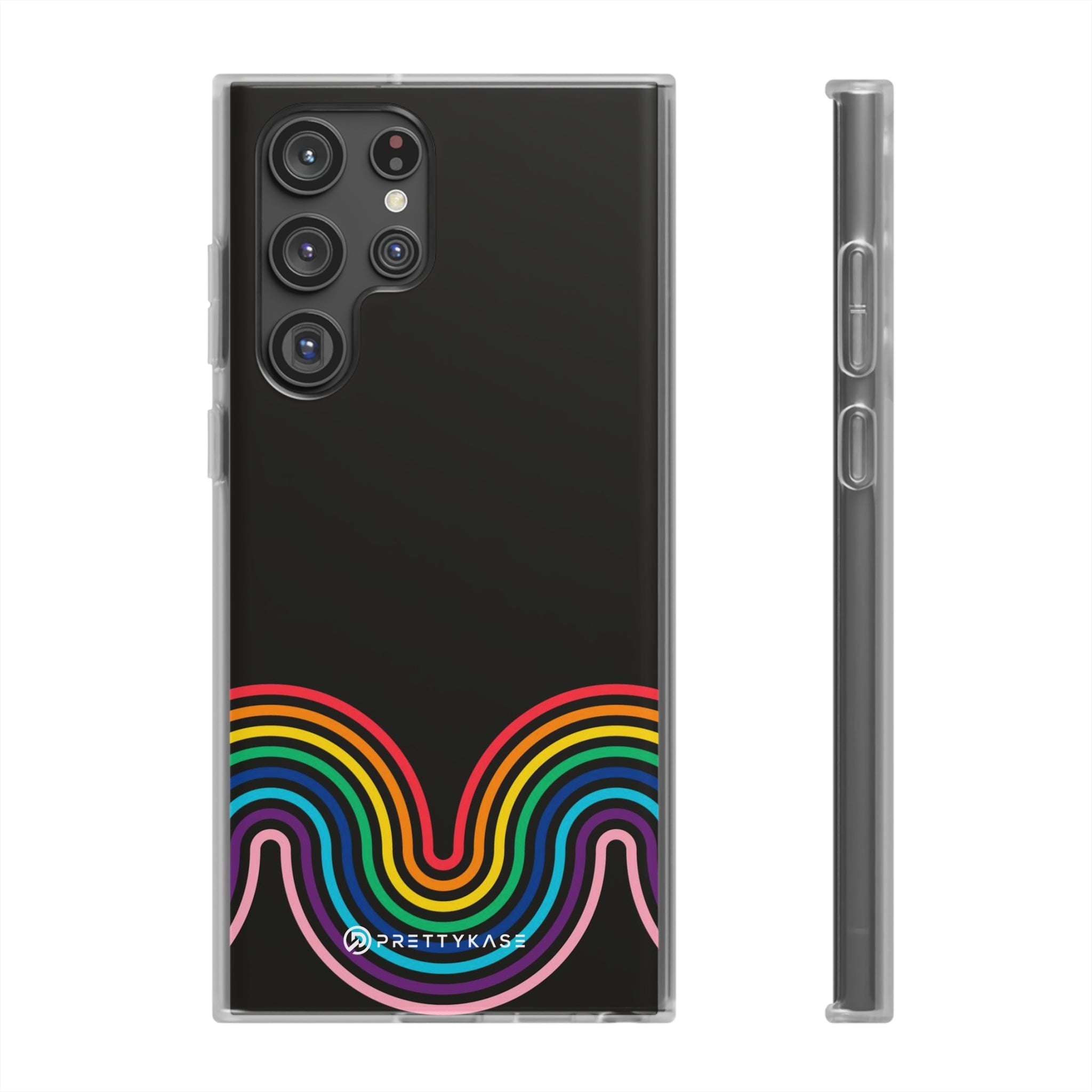 Black and Rainbow Slim