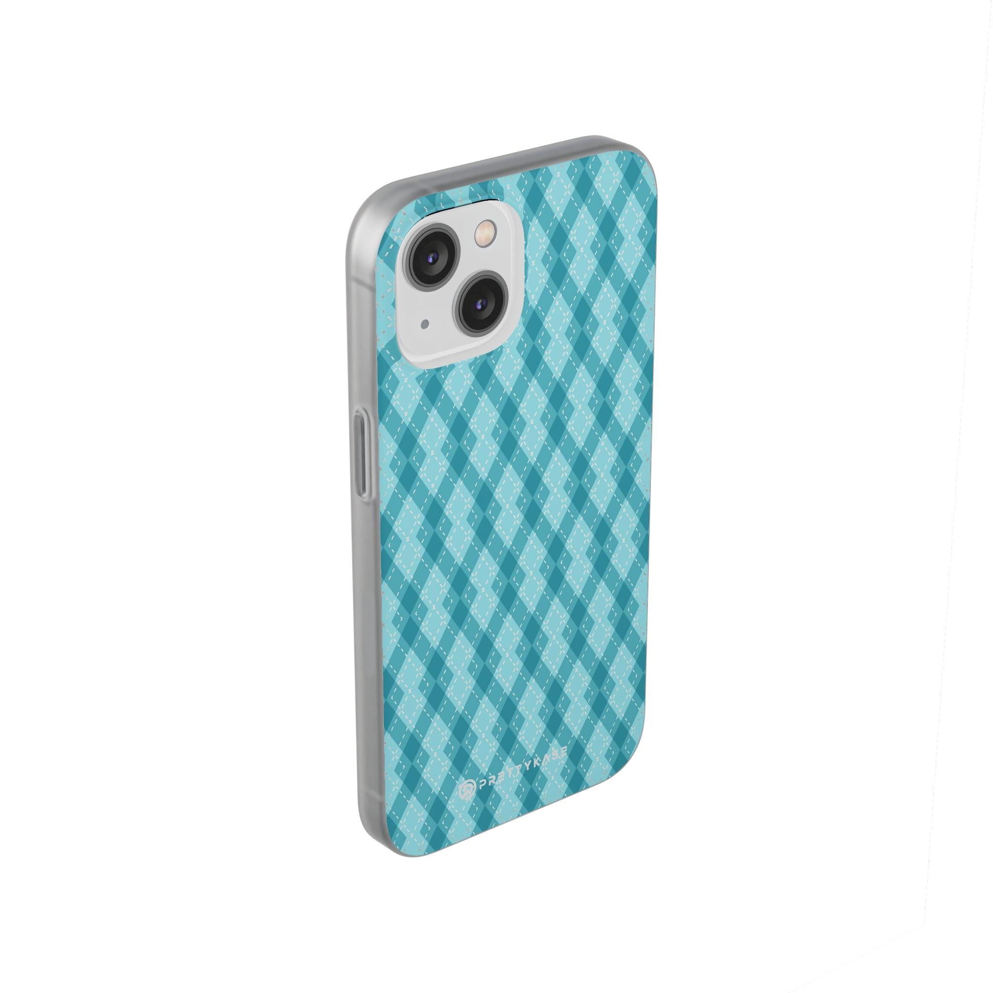 Argyle Teal Slim - PrettyKase