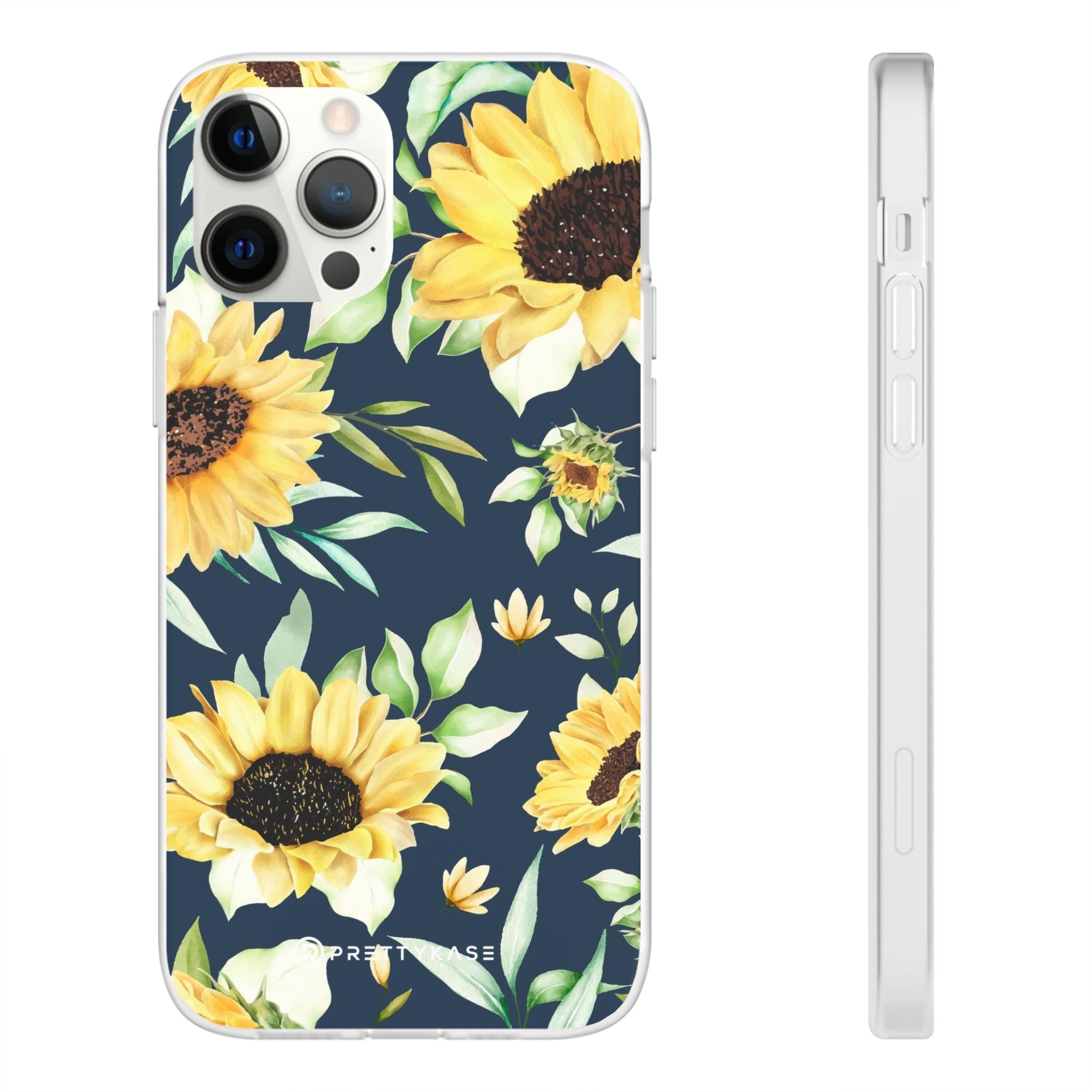 Yellow Floral Evening Slim - PrettyKase