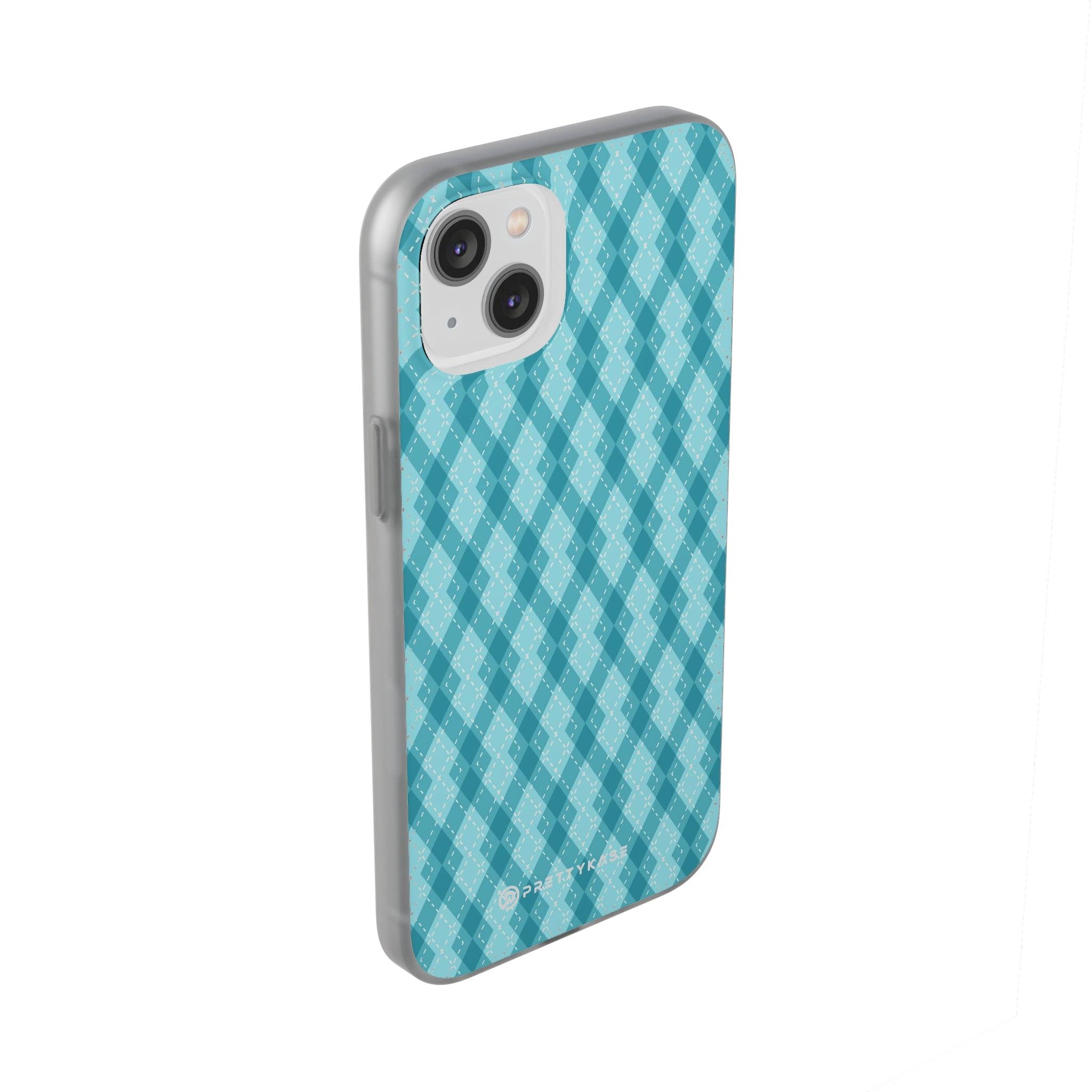 Argyle Teal Slim - PrettyKase