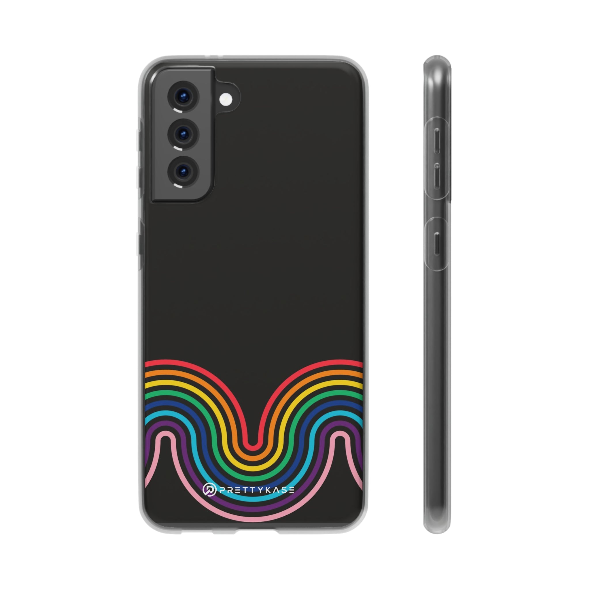 Black and Rainbow Slim