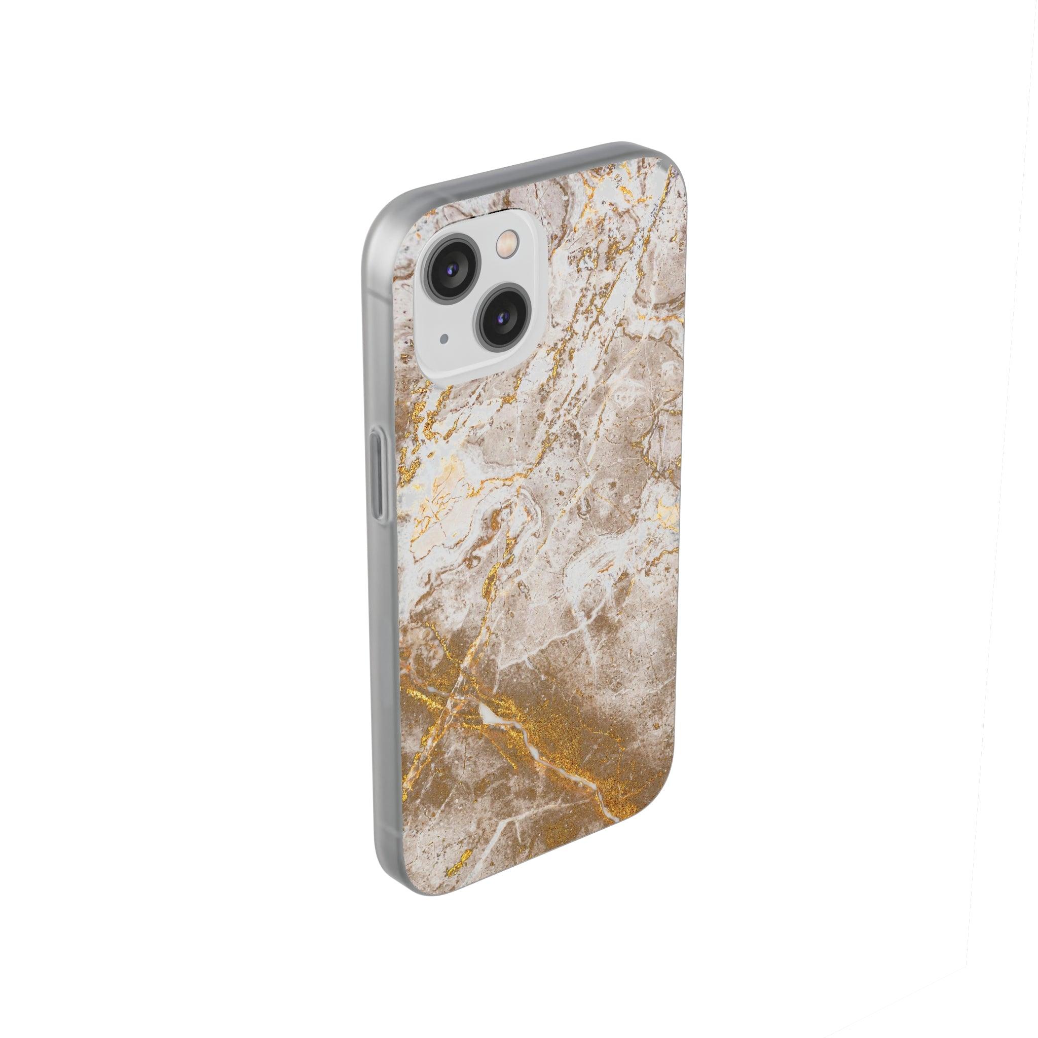 Marble Gold Slim - PrettyKase