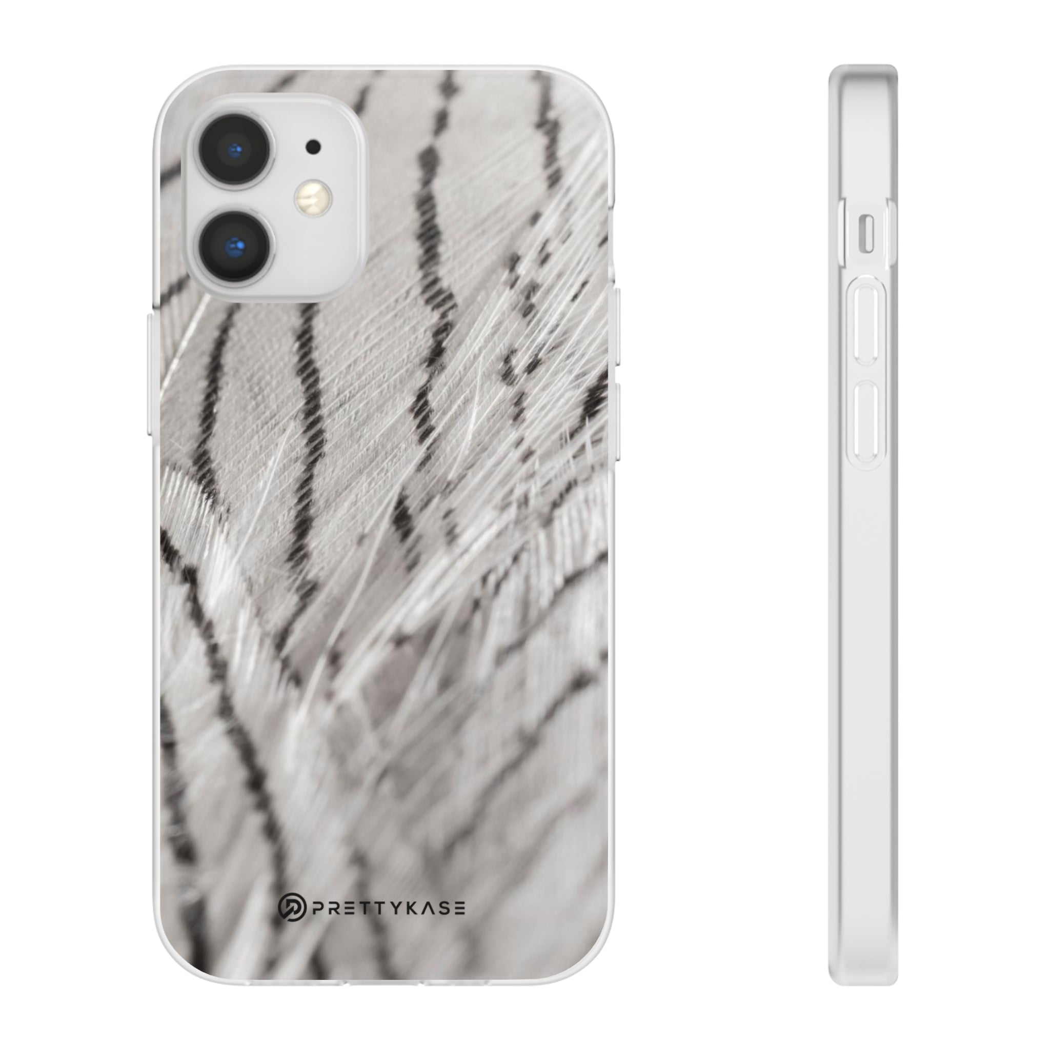 Plume Slim blanche et noire