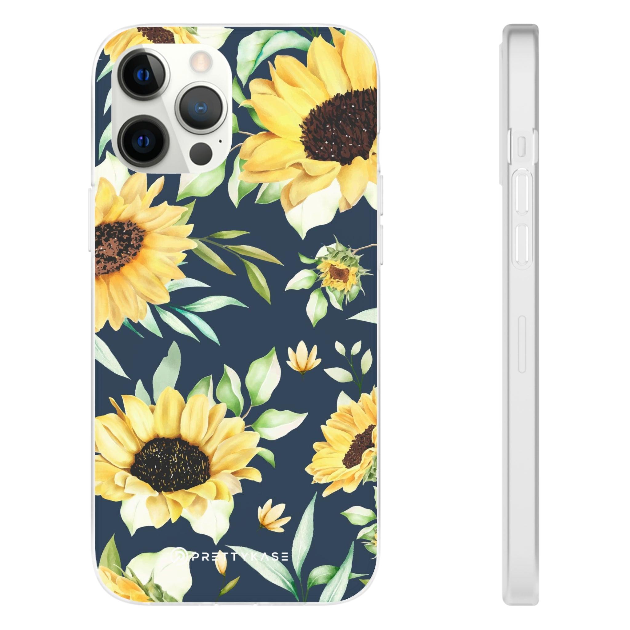 Yellow Floral Evening Slim - PrettyKase