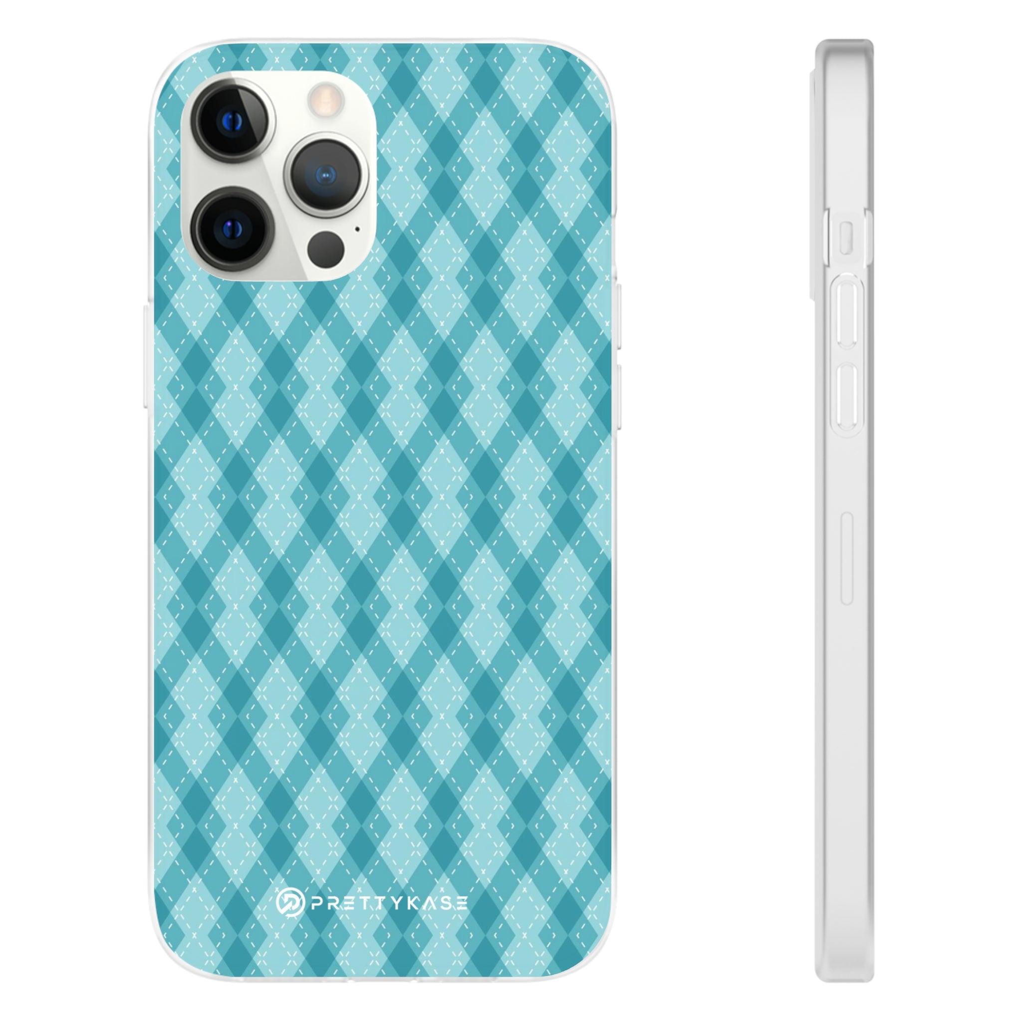 Argyle Teal Slim - PrettyKase