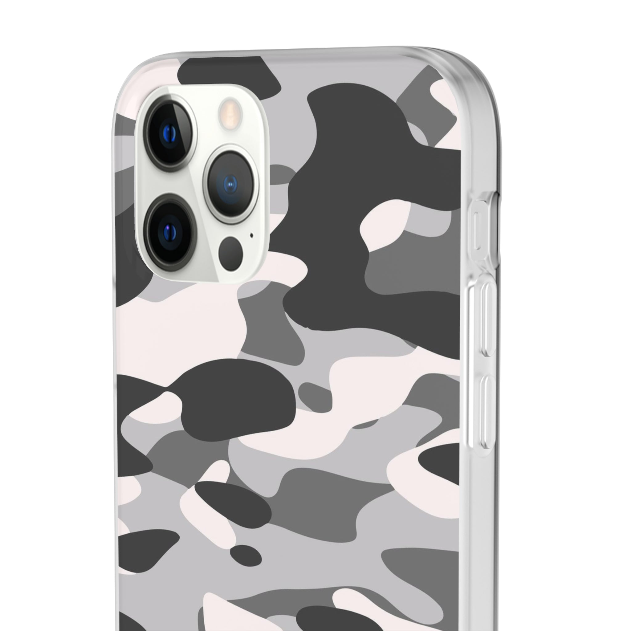 Slim camouflage blanc