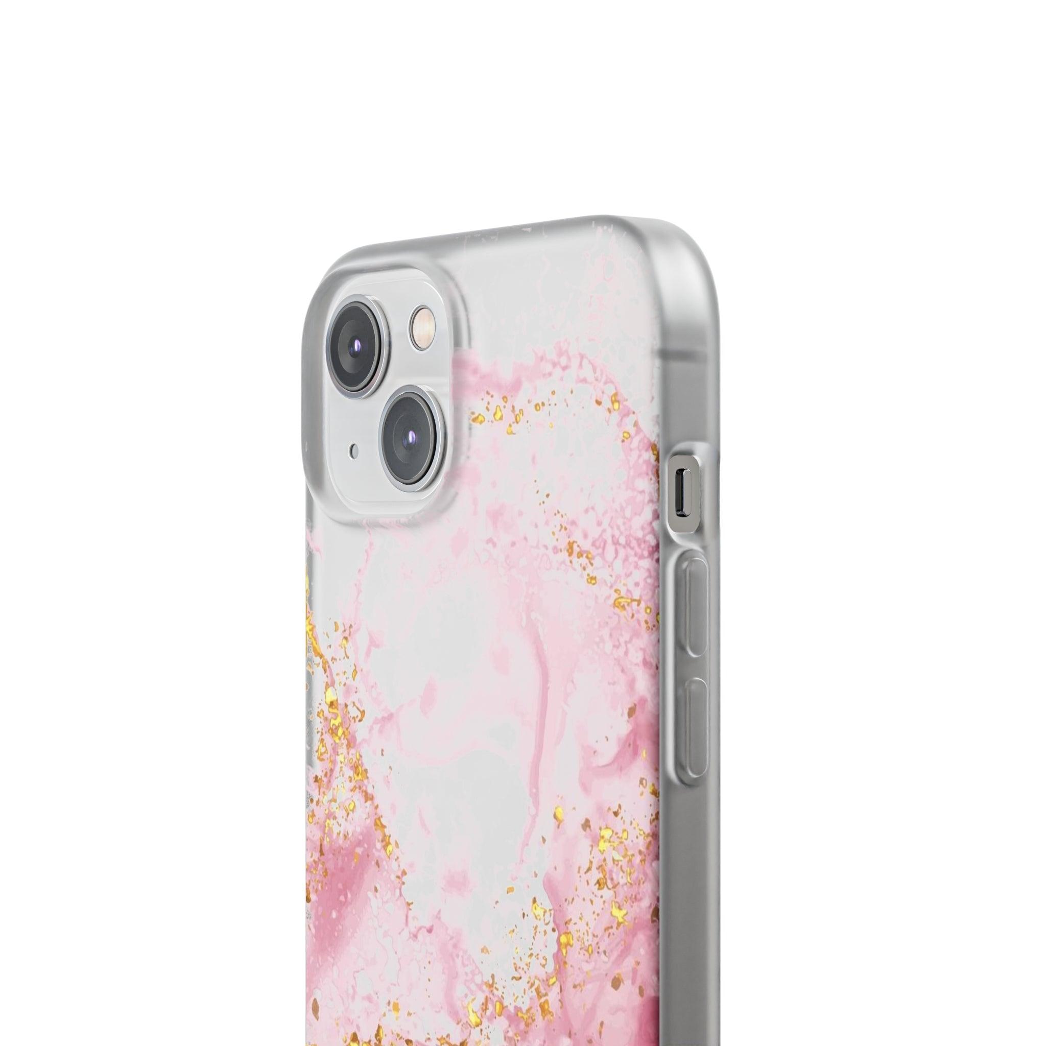 Bubble Gum Marble Slim - PrettyKase