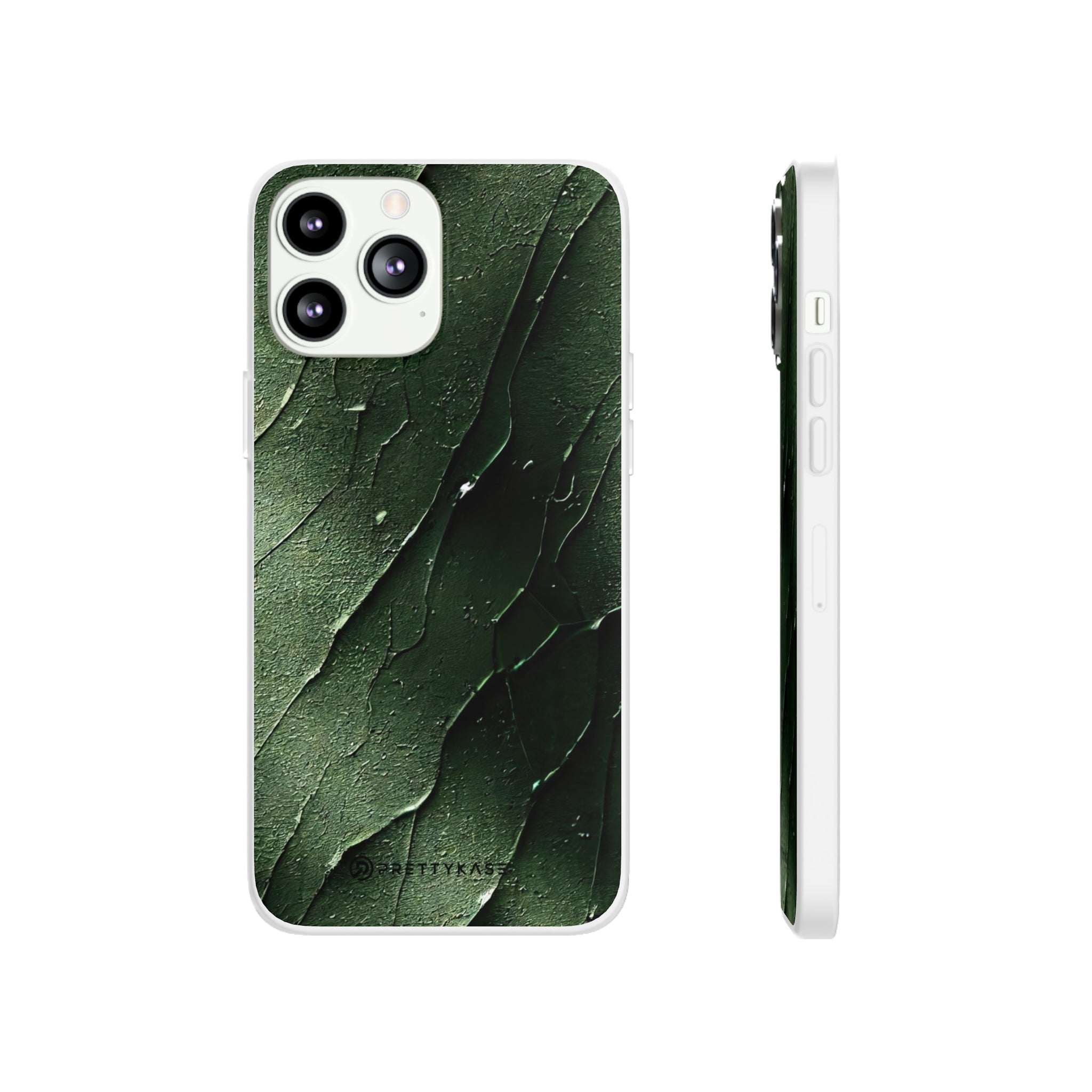 Green Iron Background Metal Slim