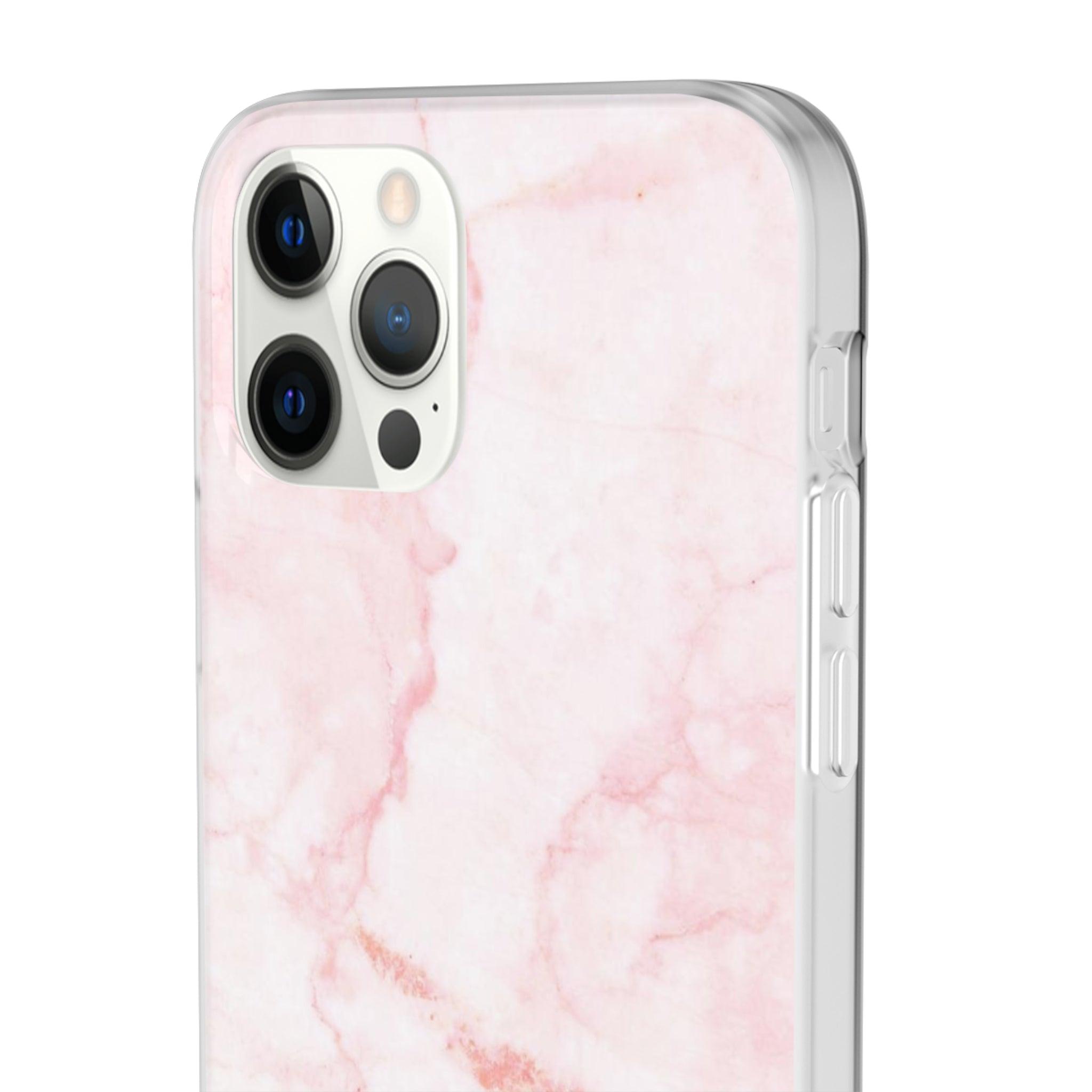 Pink Marble Slim - PrettyKase