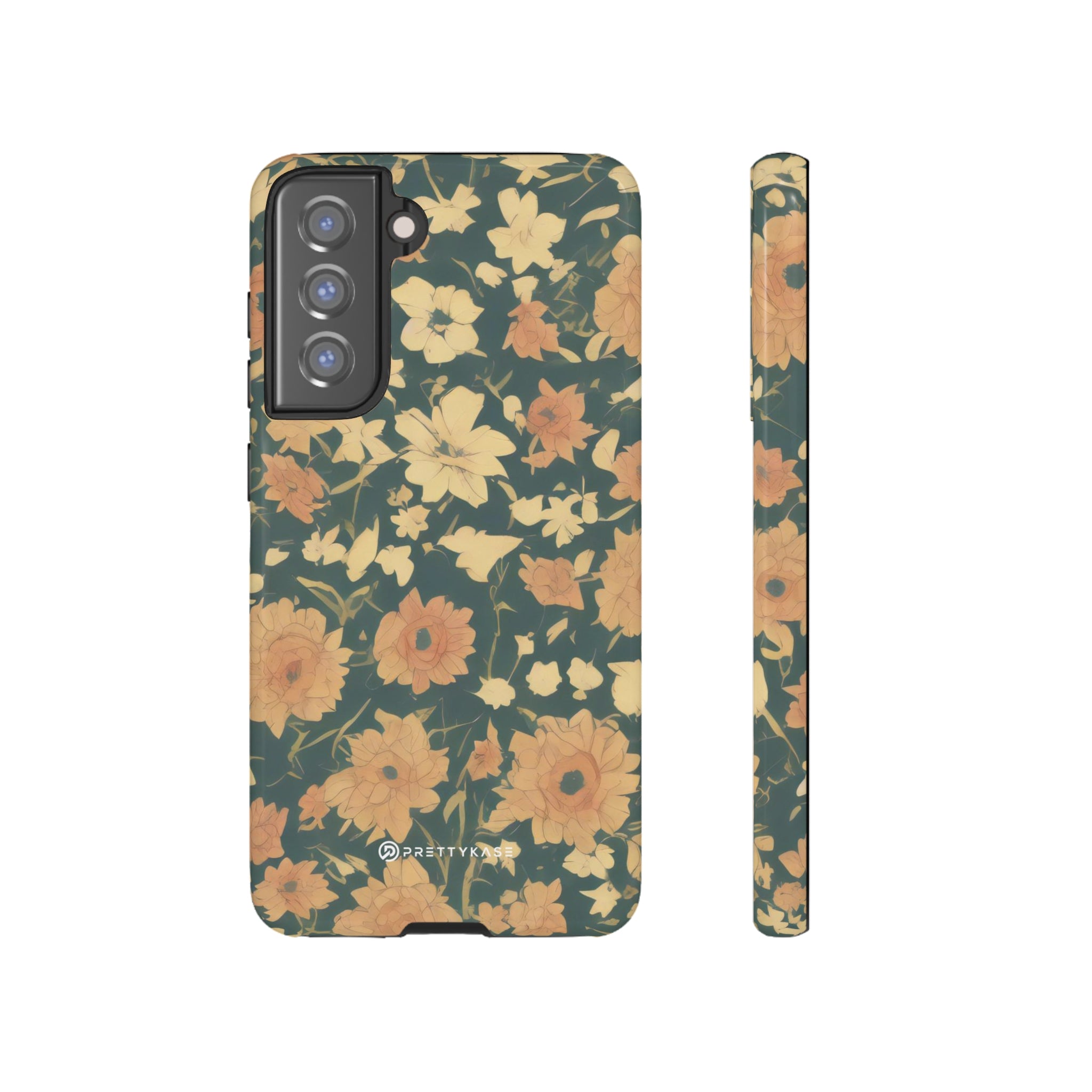 Olive Green Floral