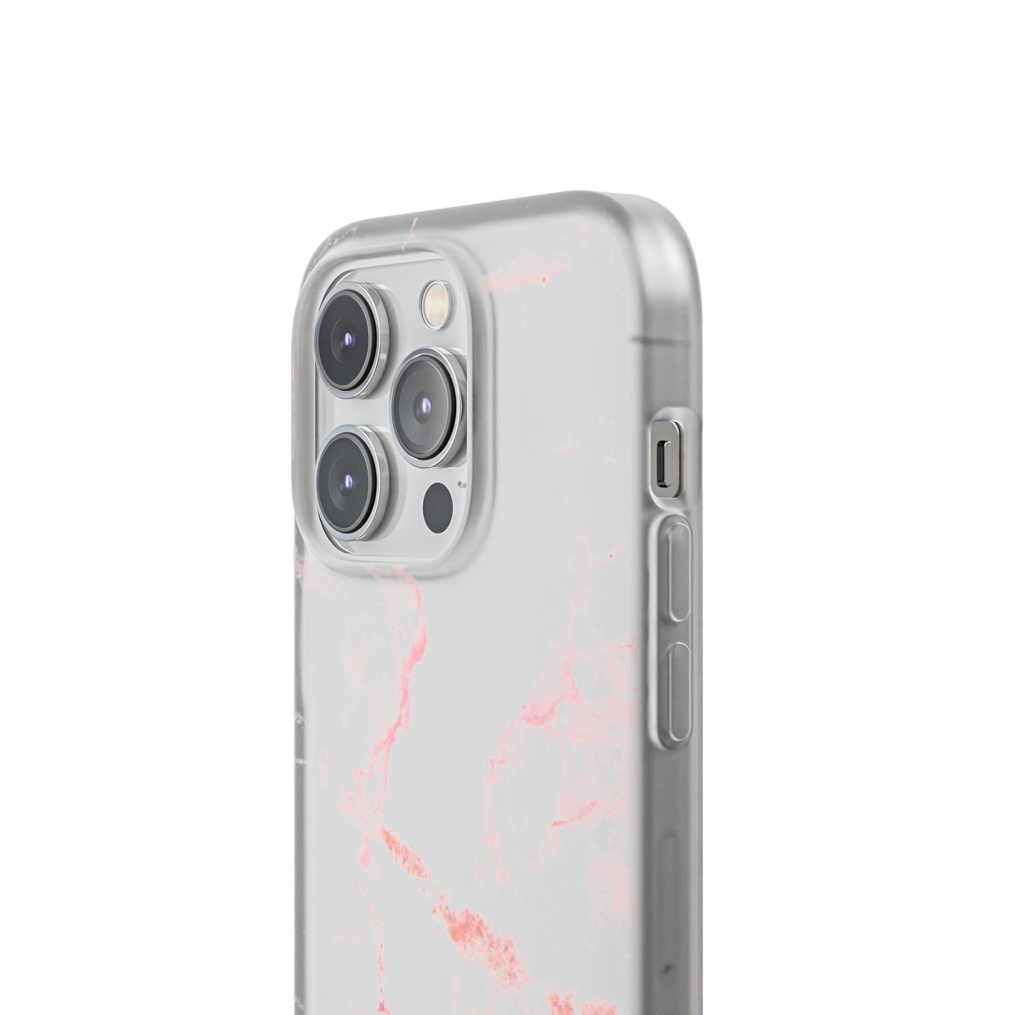 Pink Marble Slim - PrettyKase