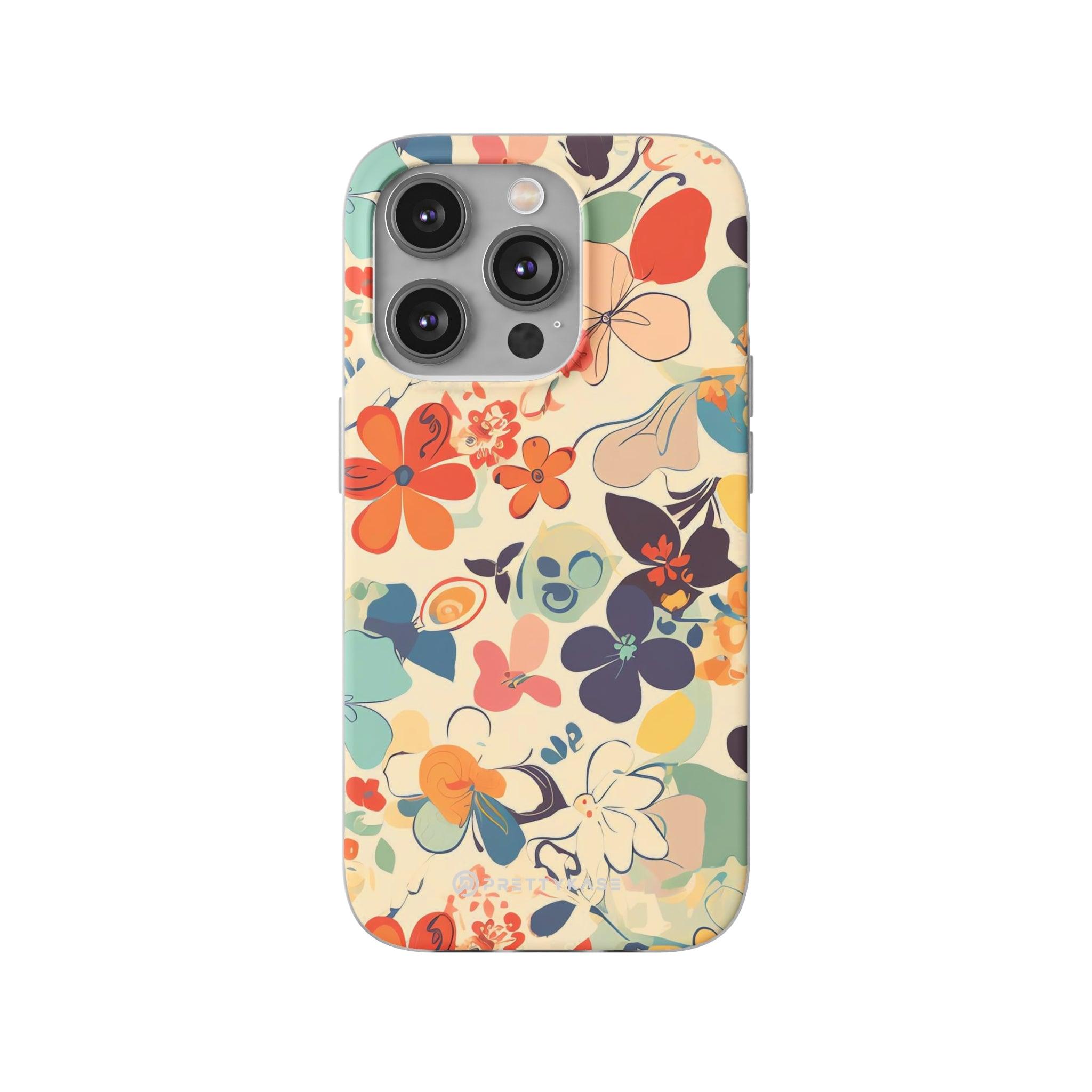 Seamless Floral Pattern Slim - PrettyKase