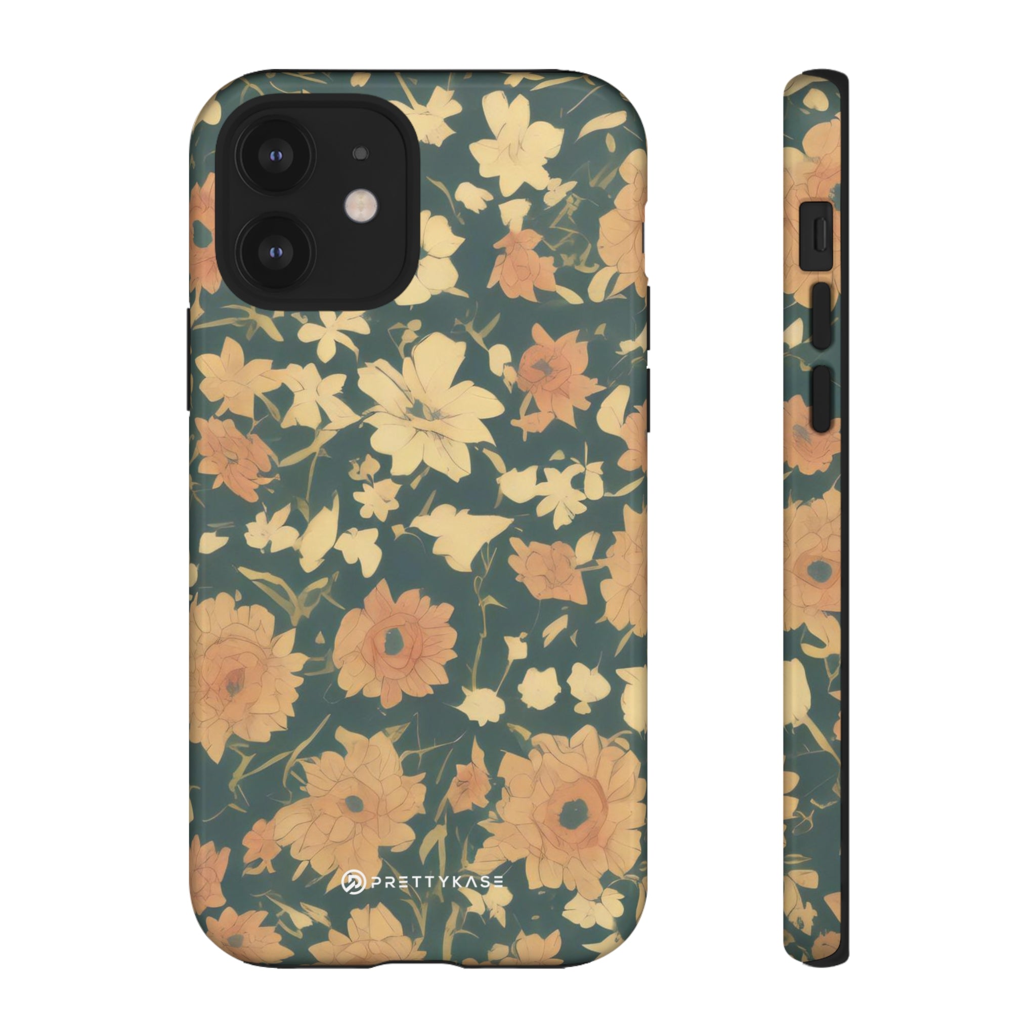 Olive Green Floral