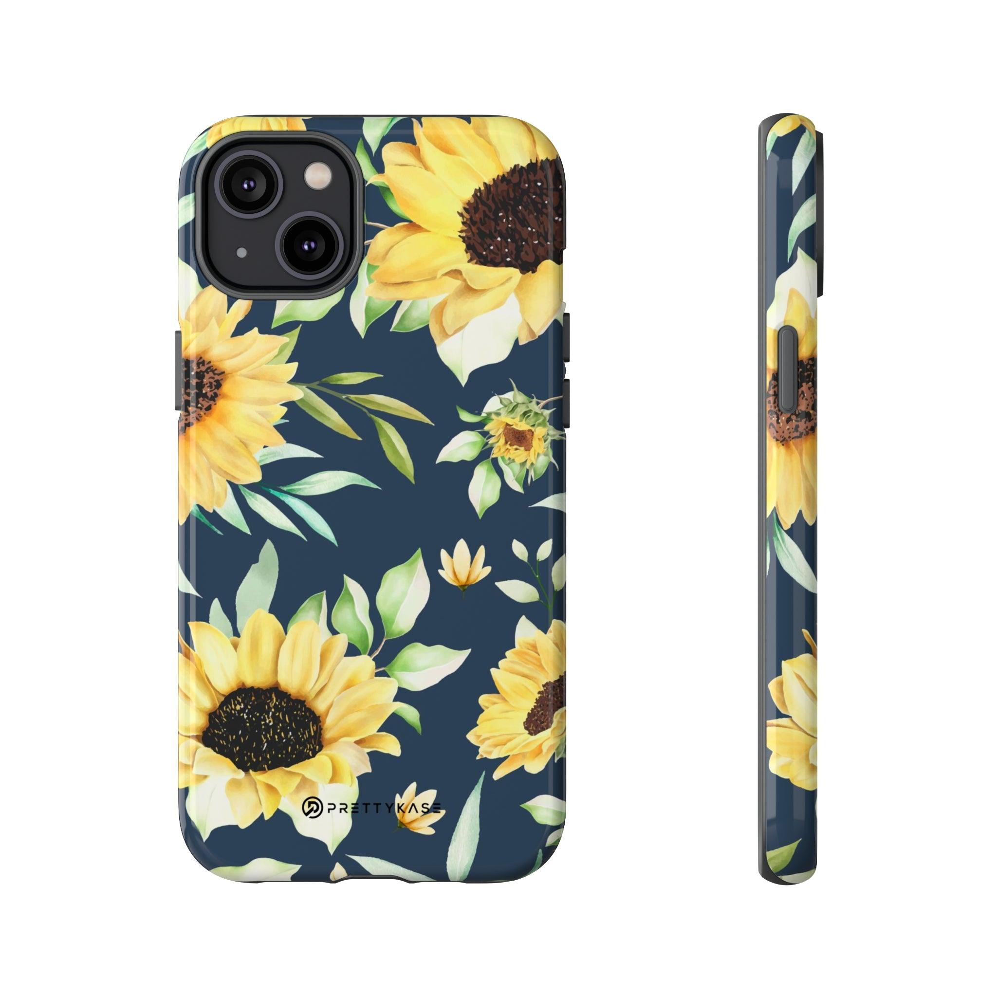 Yellow Floral Evening - PrettyKase