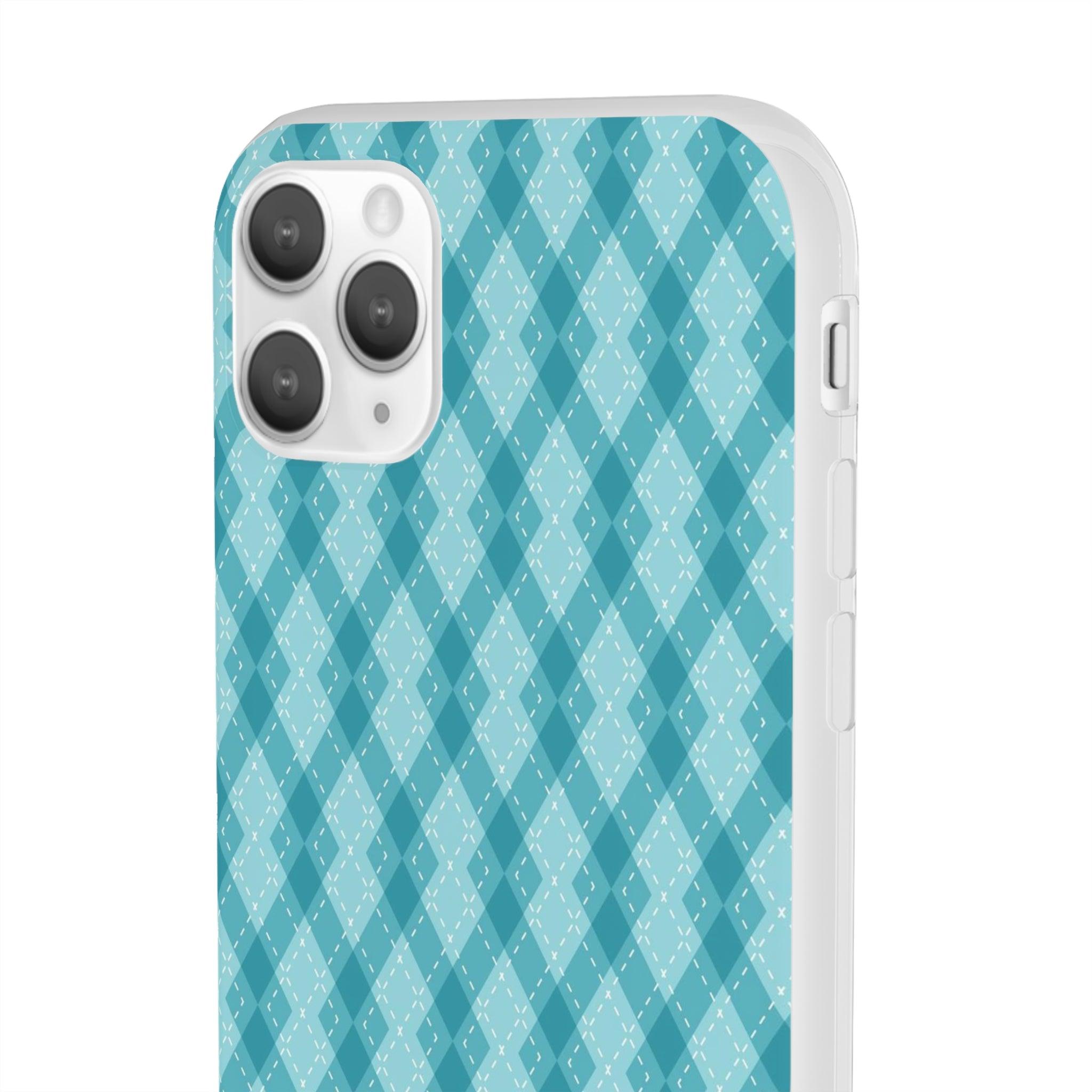 Argyle Teal Slim - PrettyKase