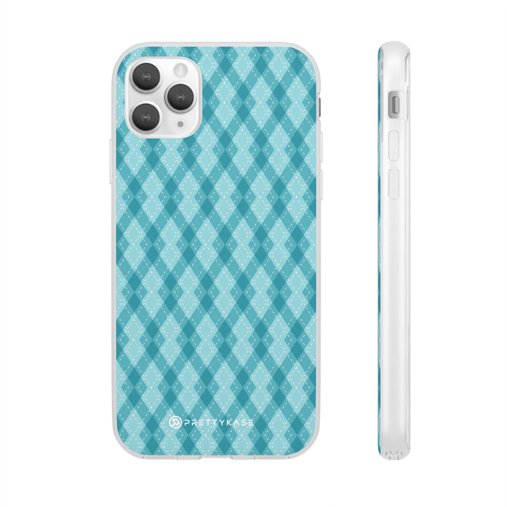 Argyle Teal Slim - PrettyKase