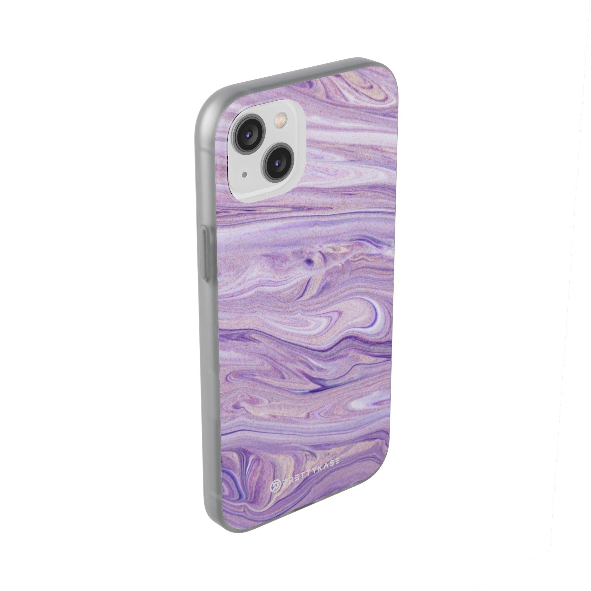 Purple Marble Slim - PrettyKase