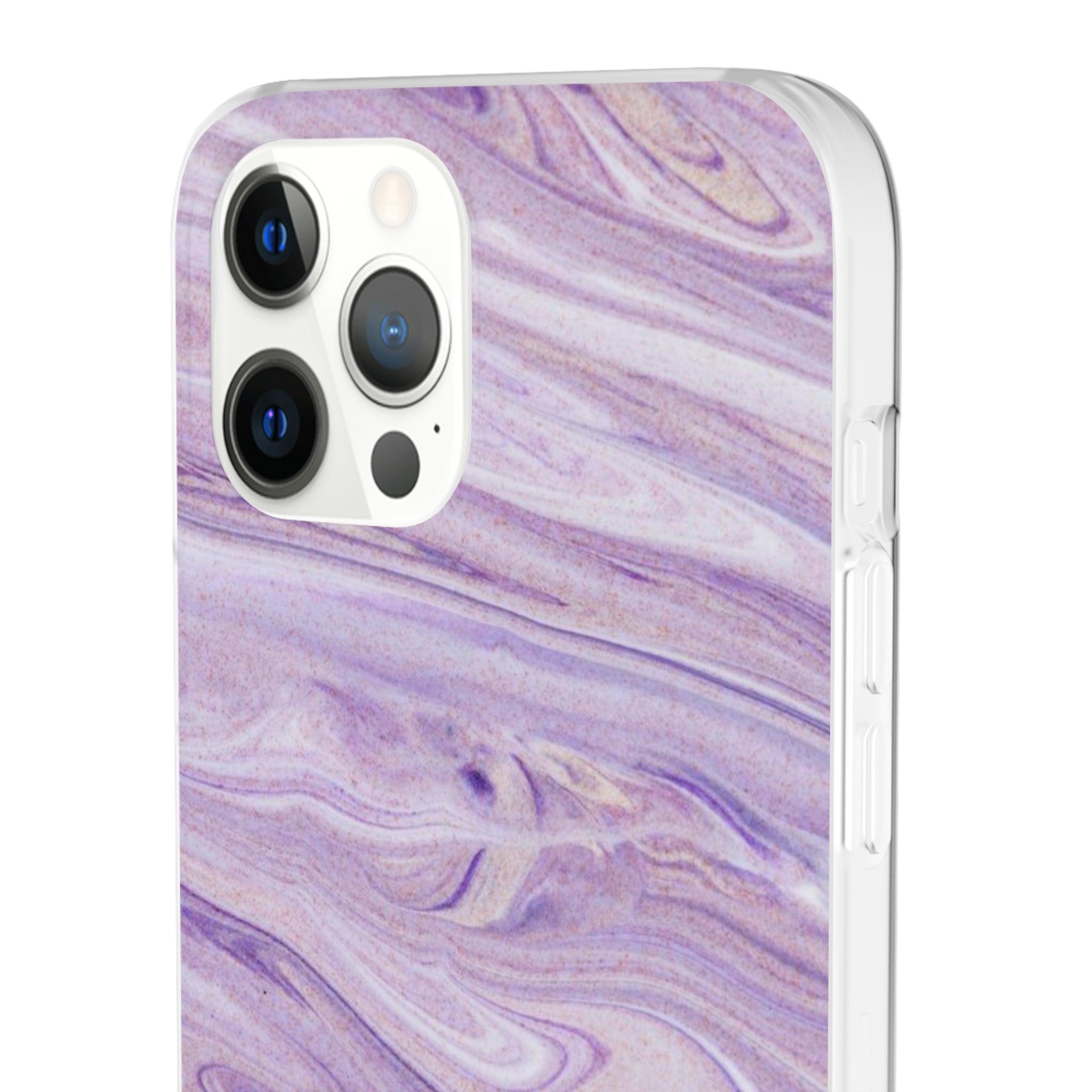 Purple Marble Slim - PrettyKase