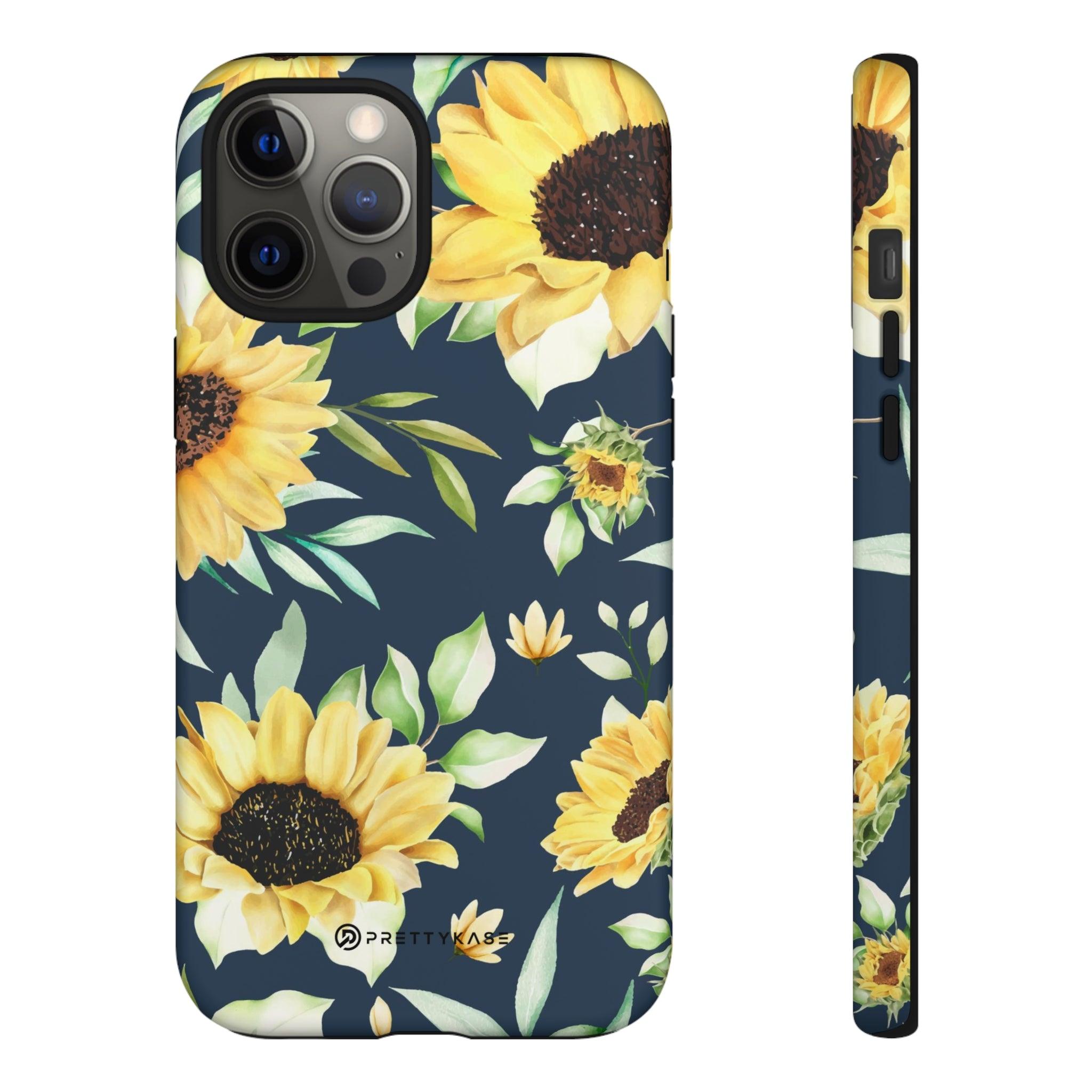 Yellow Floral Evening - PrettyKase