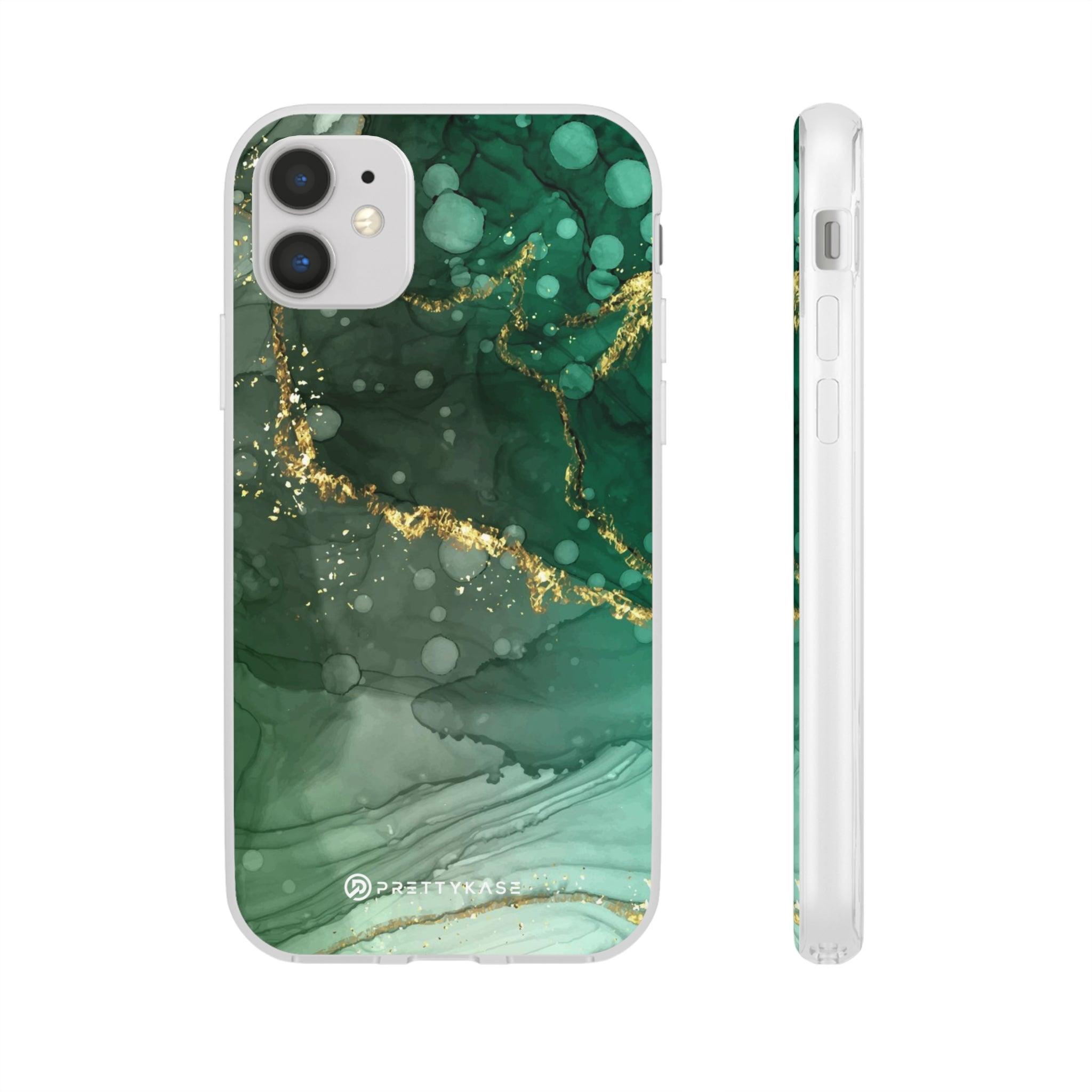 Gold Jade Green Slim - PrettyKase